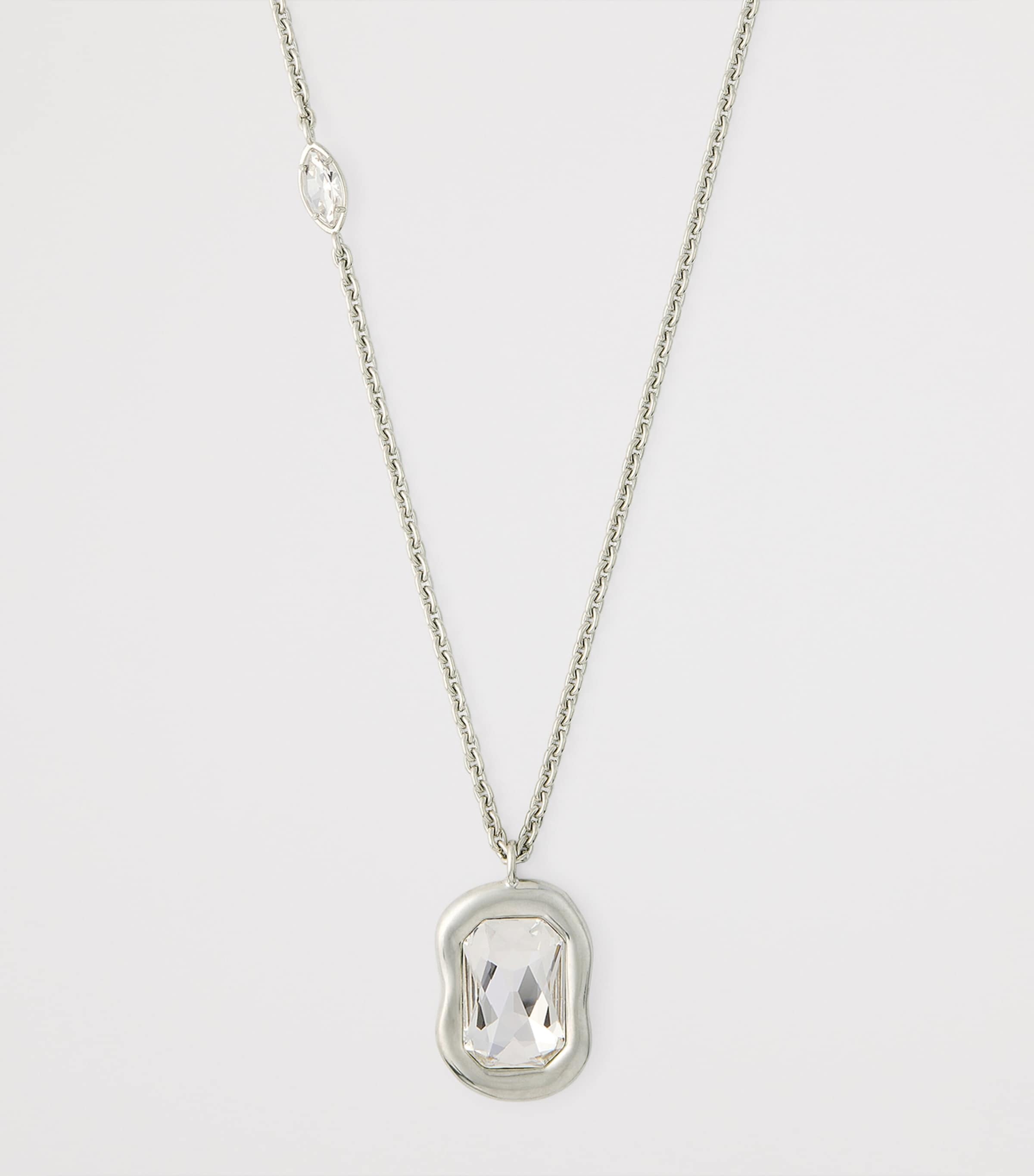 Crystal Pendant Necklace ANTIC SILVERY Image 3
