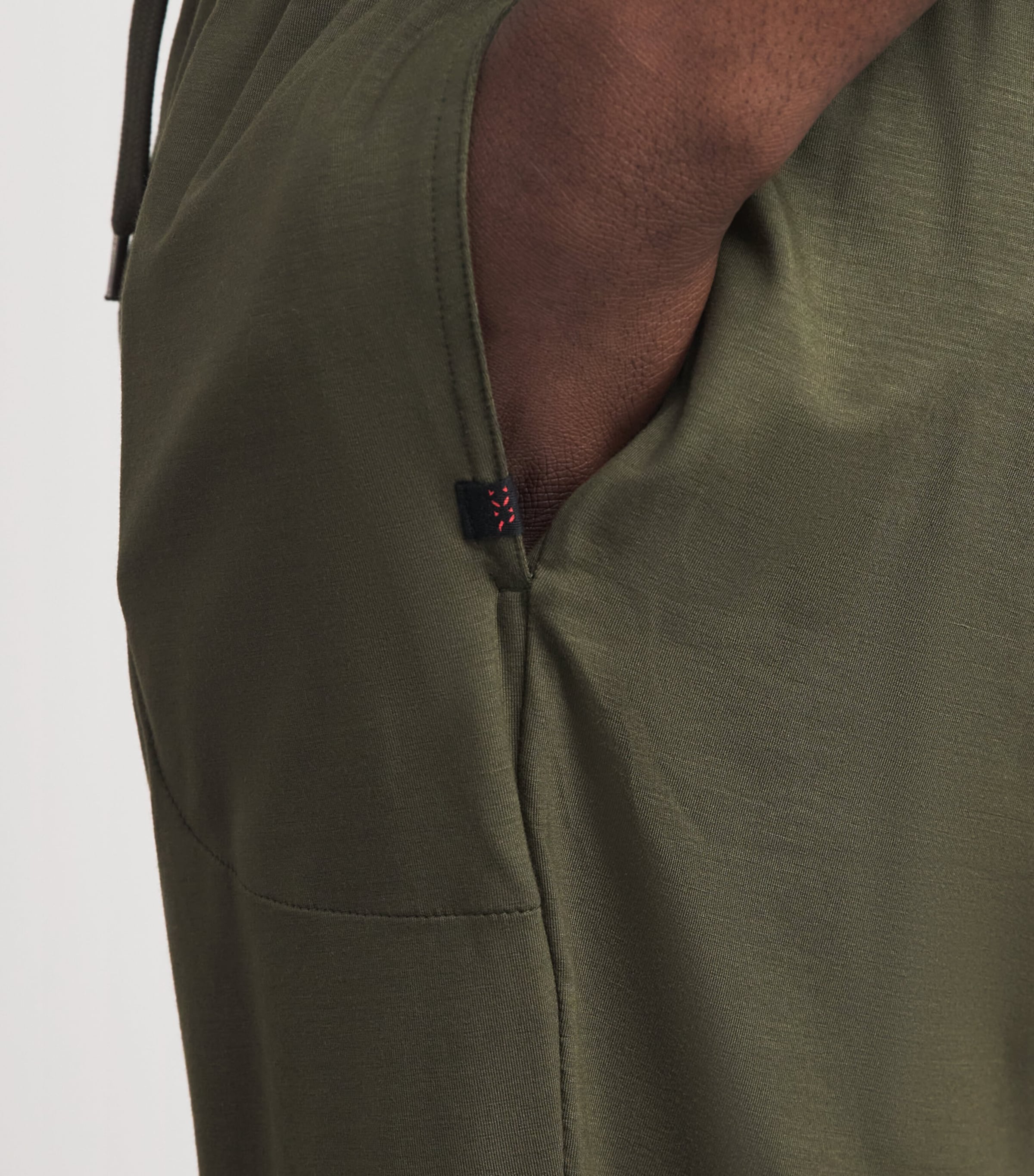 Modal-Blend Basel Drawstring Shorts GRE Image 3