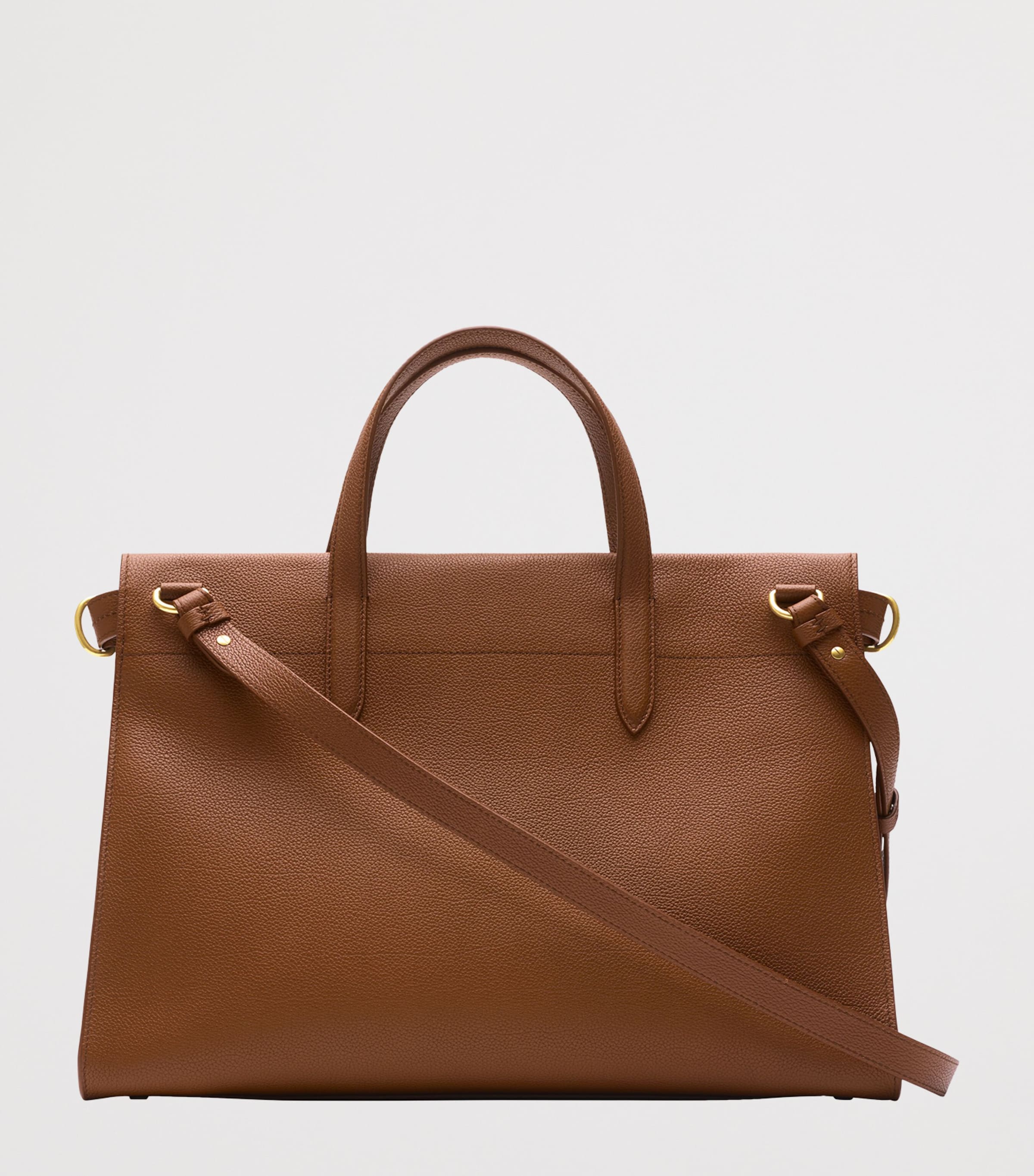 Medium Calfskin Cotswolds Tote Bag HAZEL Image 5