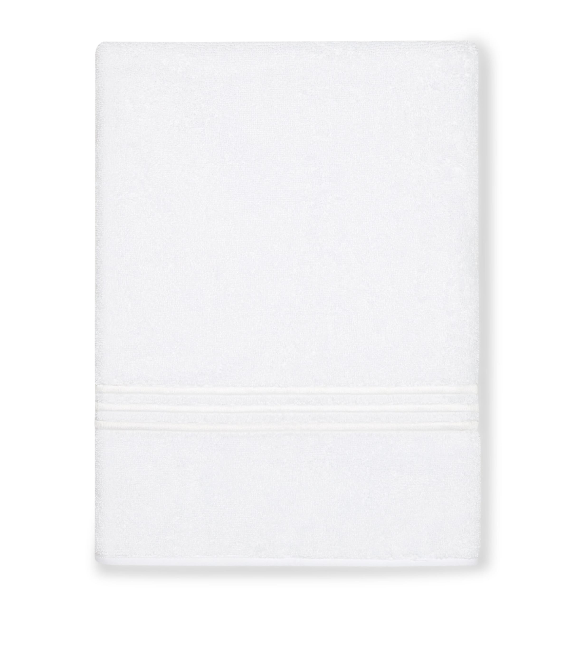 Pratesi Tre Righe Hand Towel In White