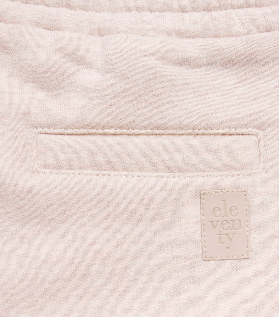 Eleventy Kids Cotton-Cashmere Sweatpants (2-16 Years) Beige Medio Mel Image 3
