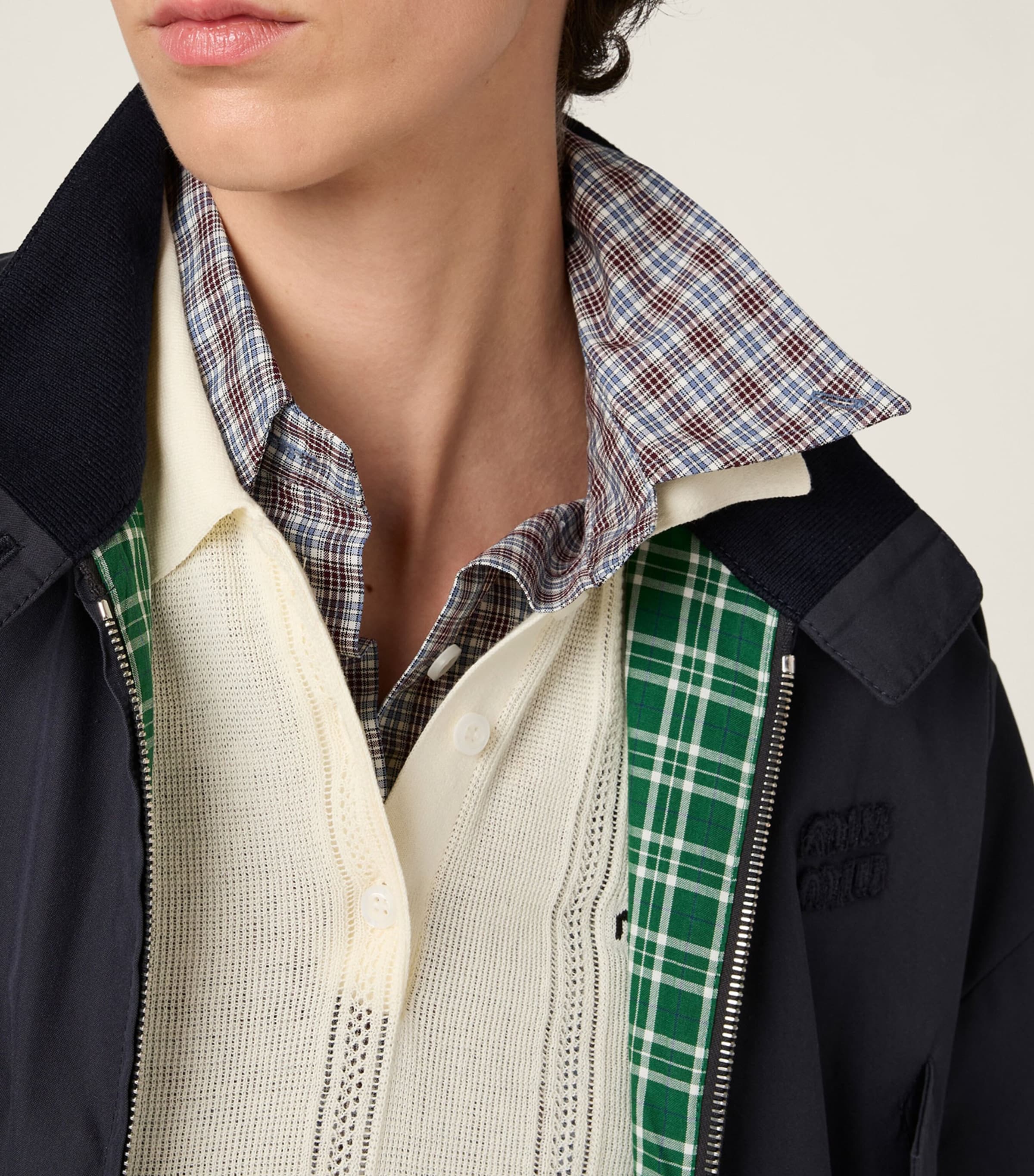 Cotton Check Shirt F0OBD Image 5