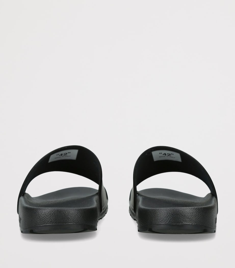 Off-White Bookish Logo Slides Black Image 4