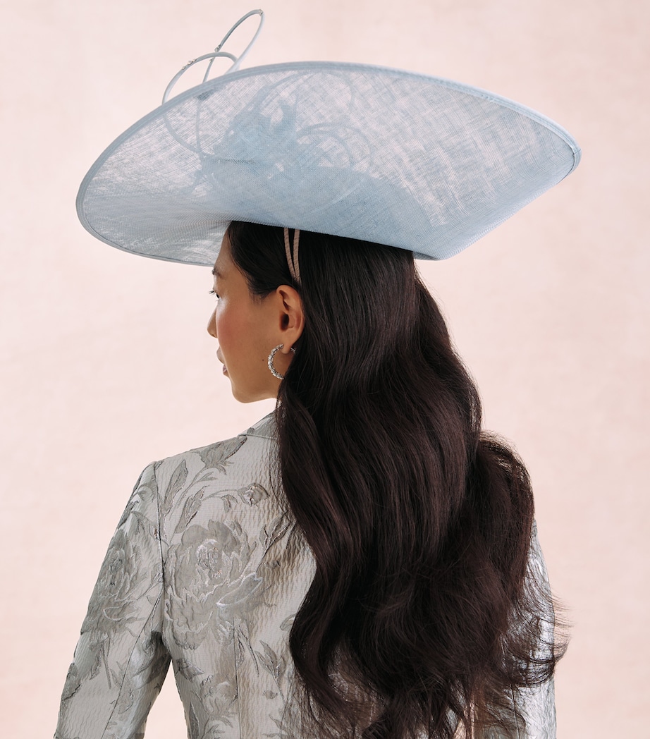 Vivien Sheriff Appliqué Equestrian Hat Ice Blue Image 4
