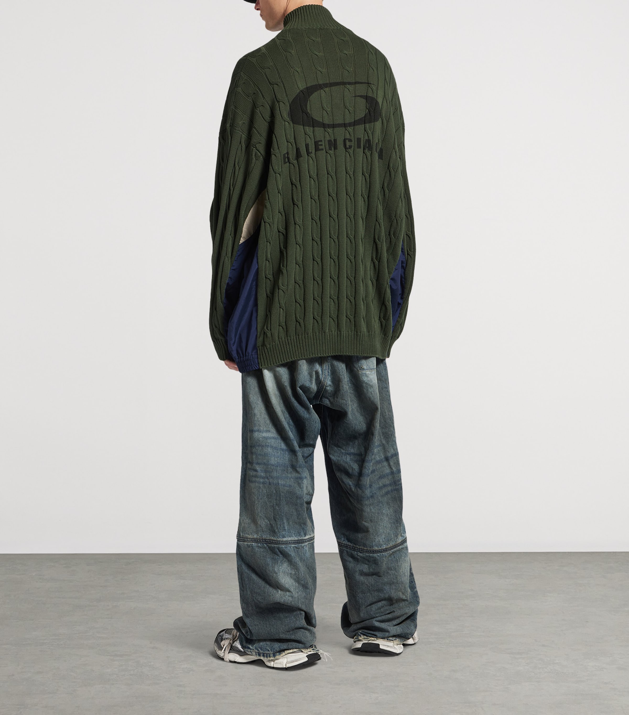 Cotton Knitted Logo Cardigan 2525 Image 3