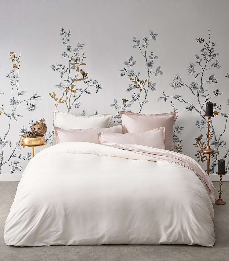 Nobel Super King Duvet Cover (260cm x 220cm) PINK/ERMINE/BEIGE Image 2