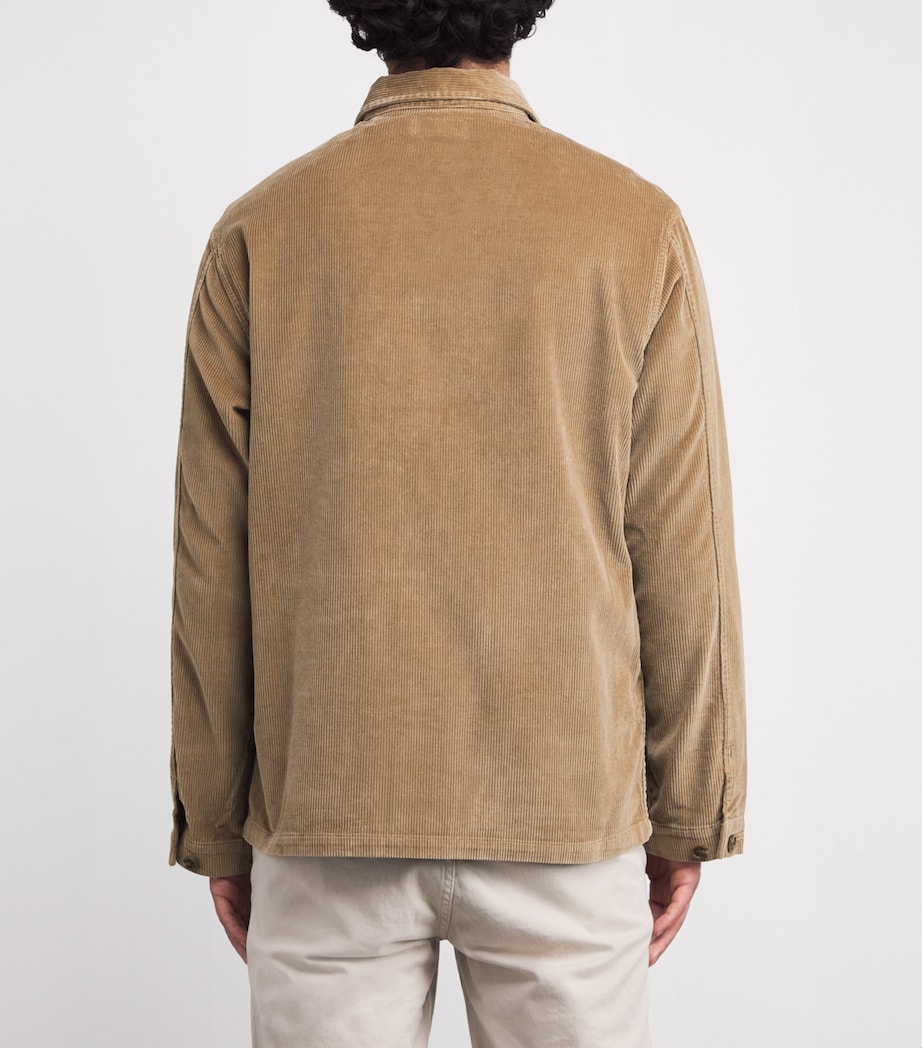 Corduroy Overshirt BEIGE/KHAKI Image 4
