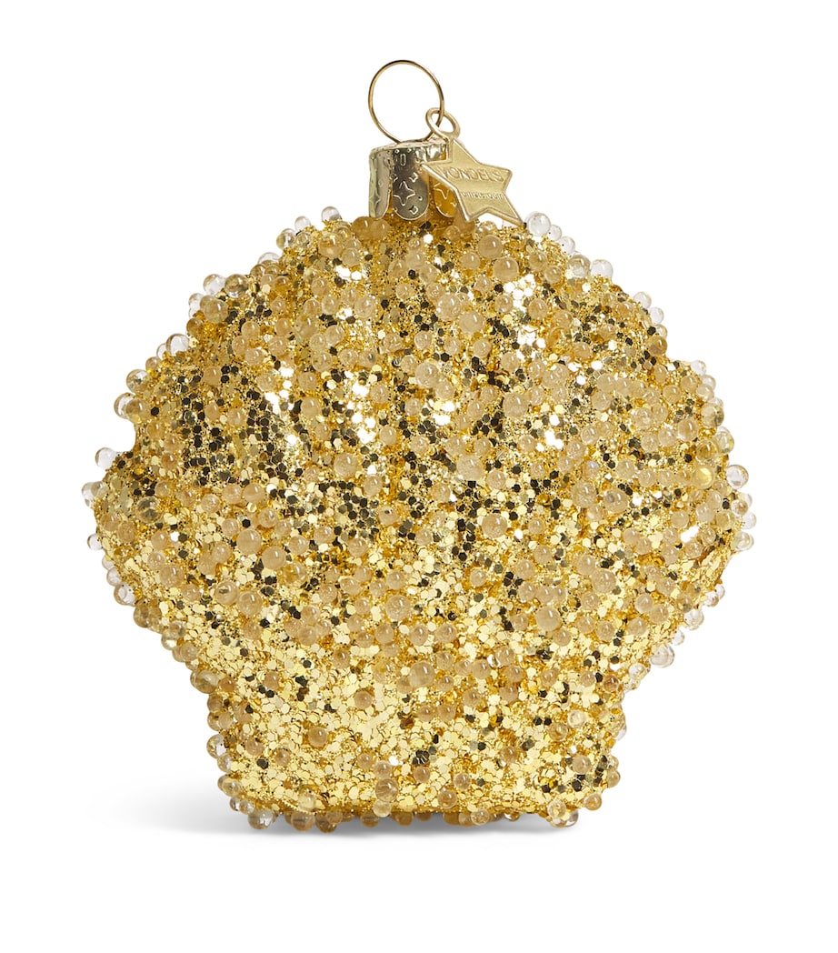 Harrods Shell Tree Decoration Gold Image 1