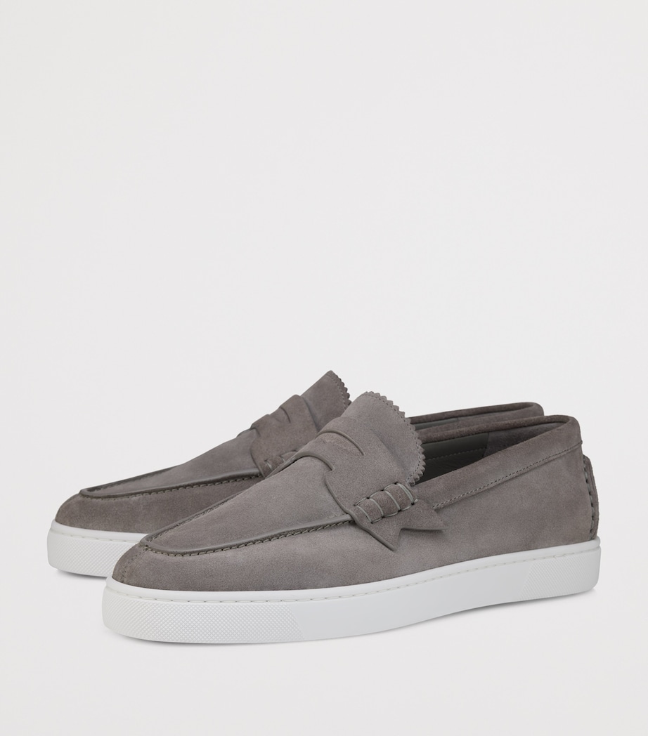 Christian Louboutin The Harold I Suede Loafers Image 3