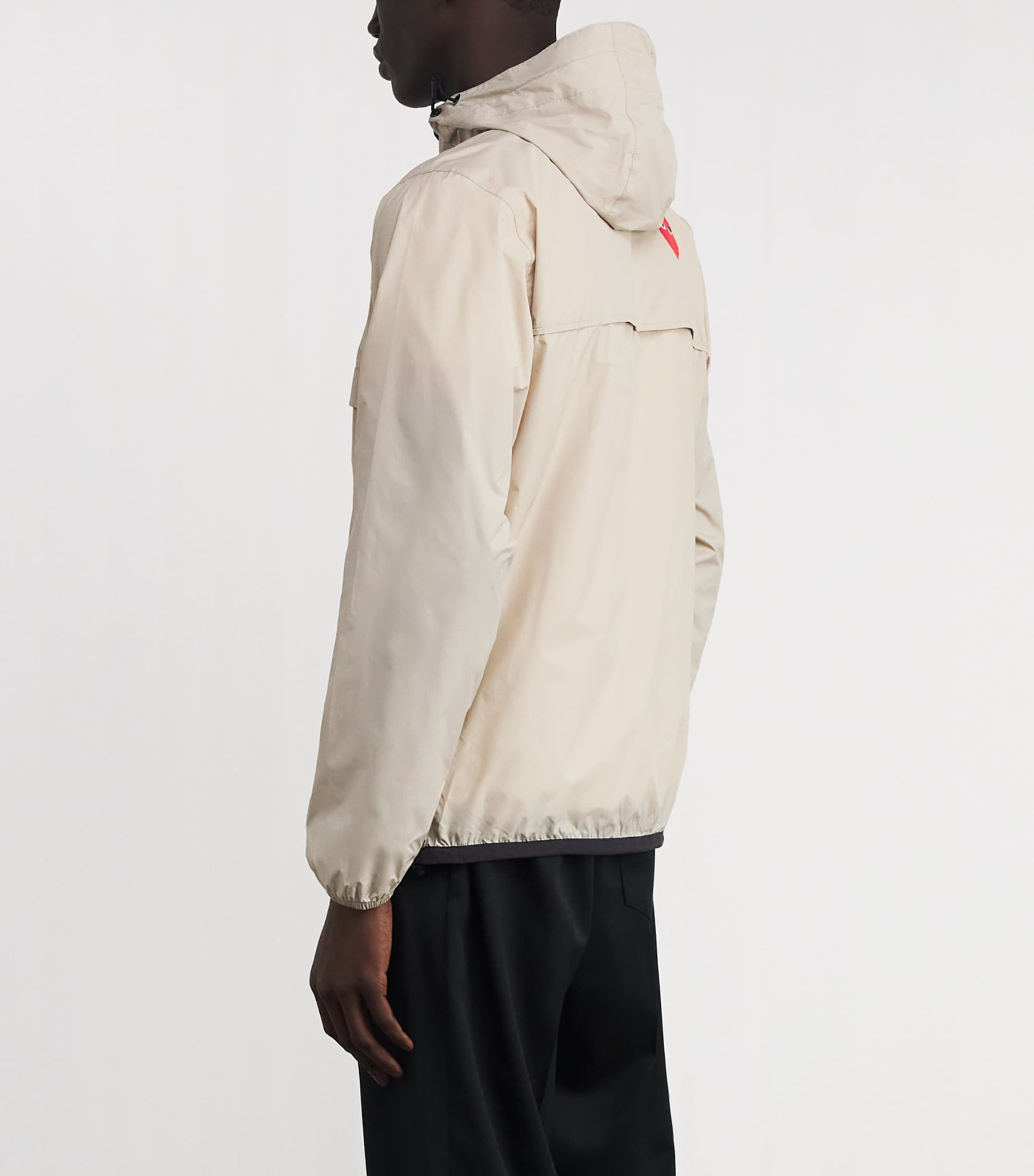 x K-Way Water-Resistant Nylon Jacket 3- BEIGE Image 4