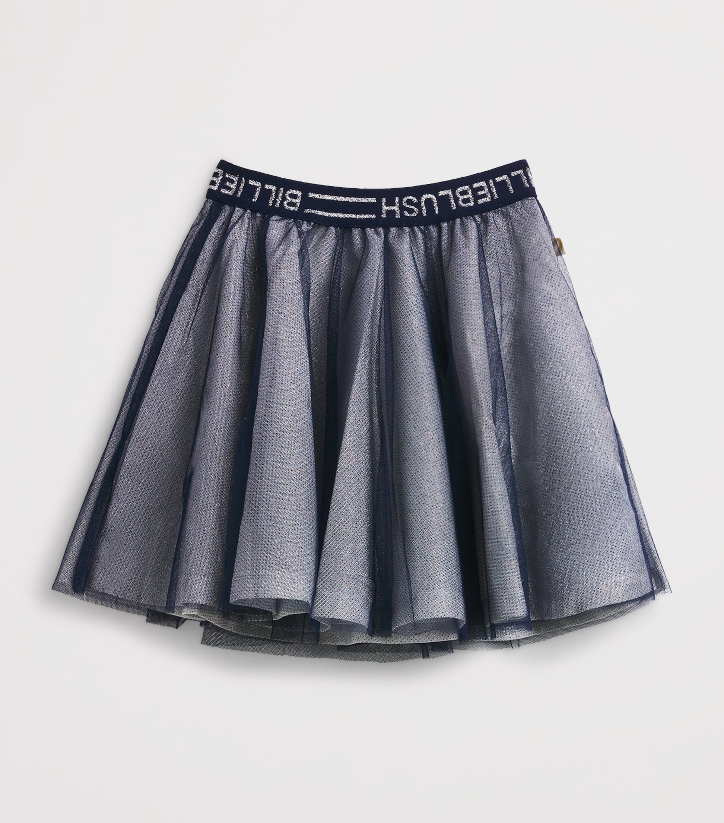 Sparkle Logo Skirt (8-12 Years) NAVY Image 2