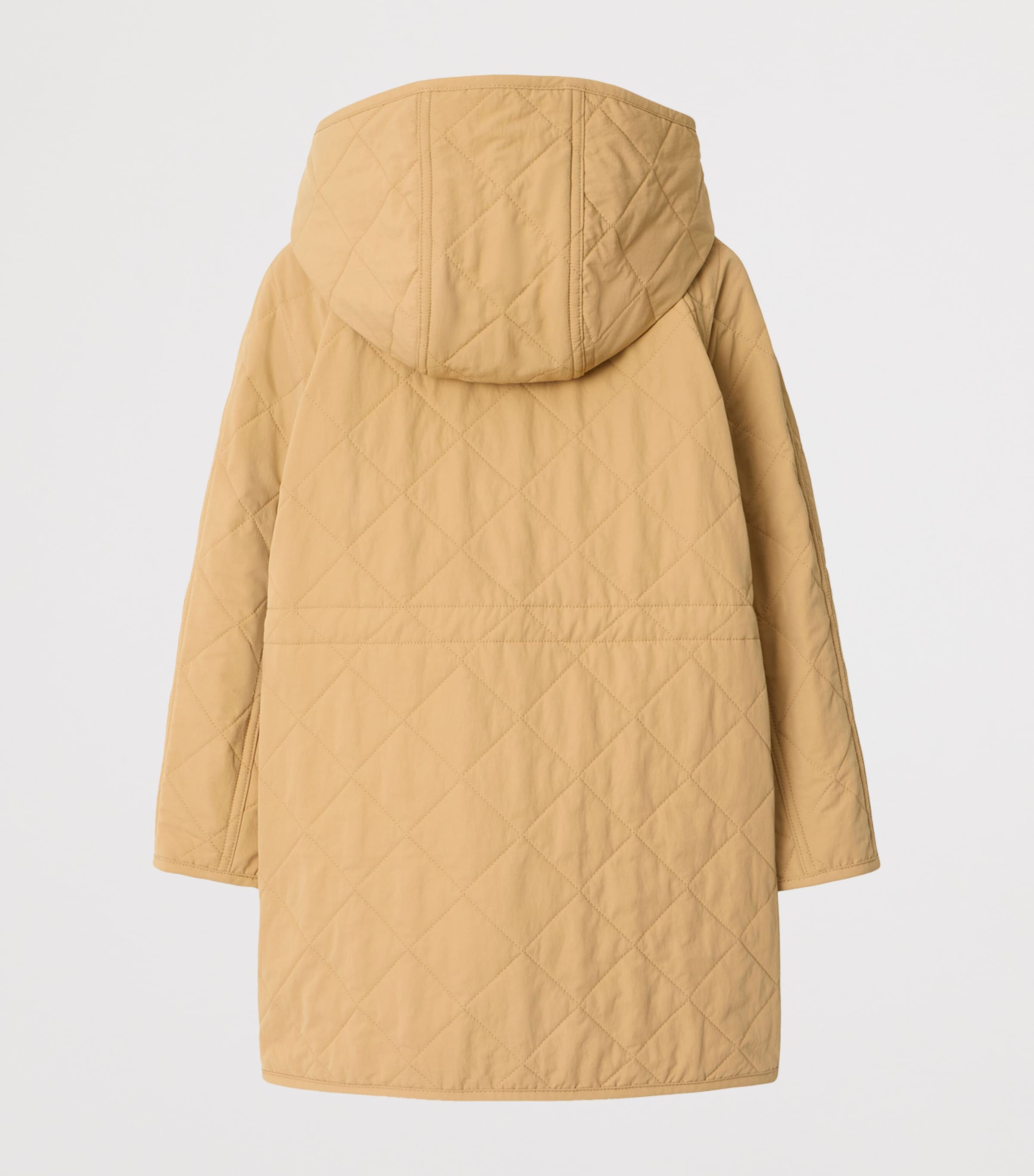 Quilted EKD Coat (3-12 Years) SAND Image 2