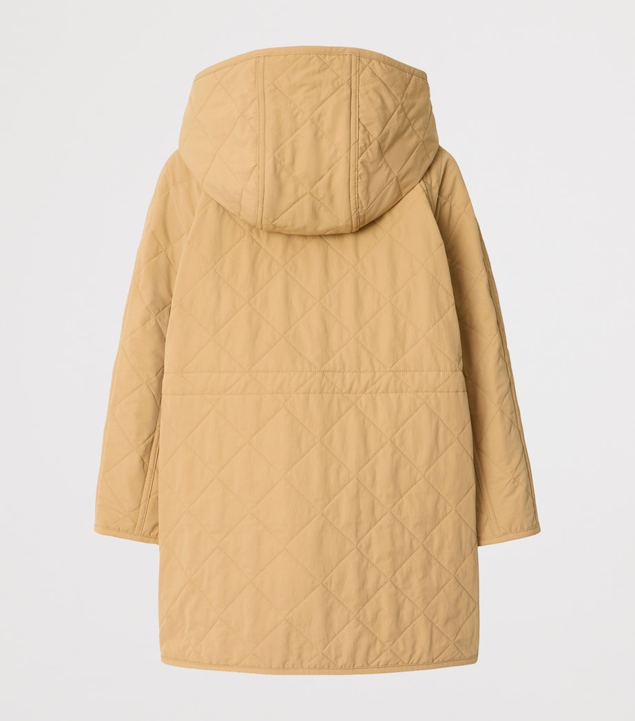 Quilted EKD Coat (3-12 Years) SAND Image 2