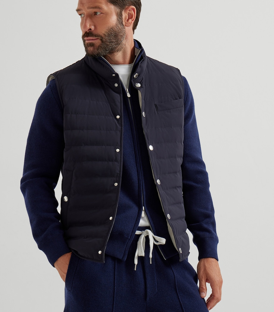 Bonded Taffeta Down Gilet CVL16 Image 2