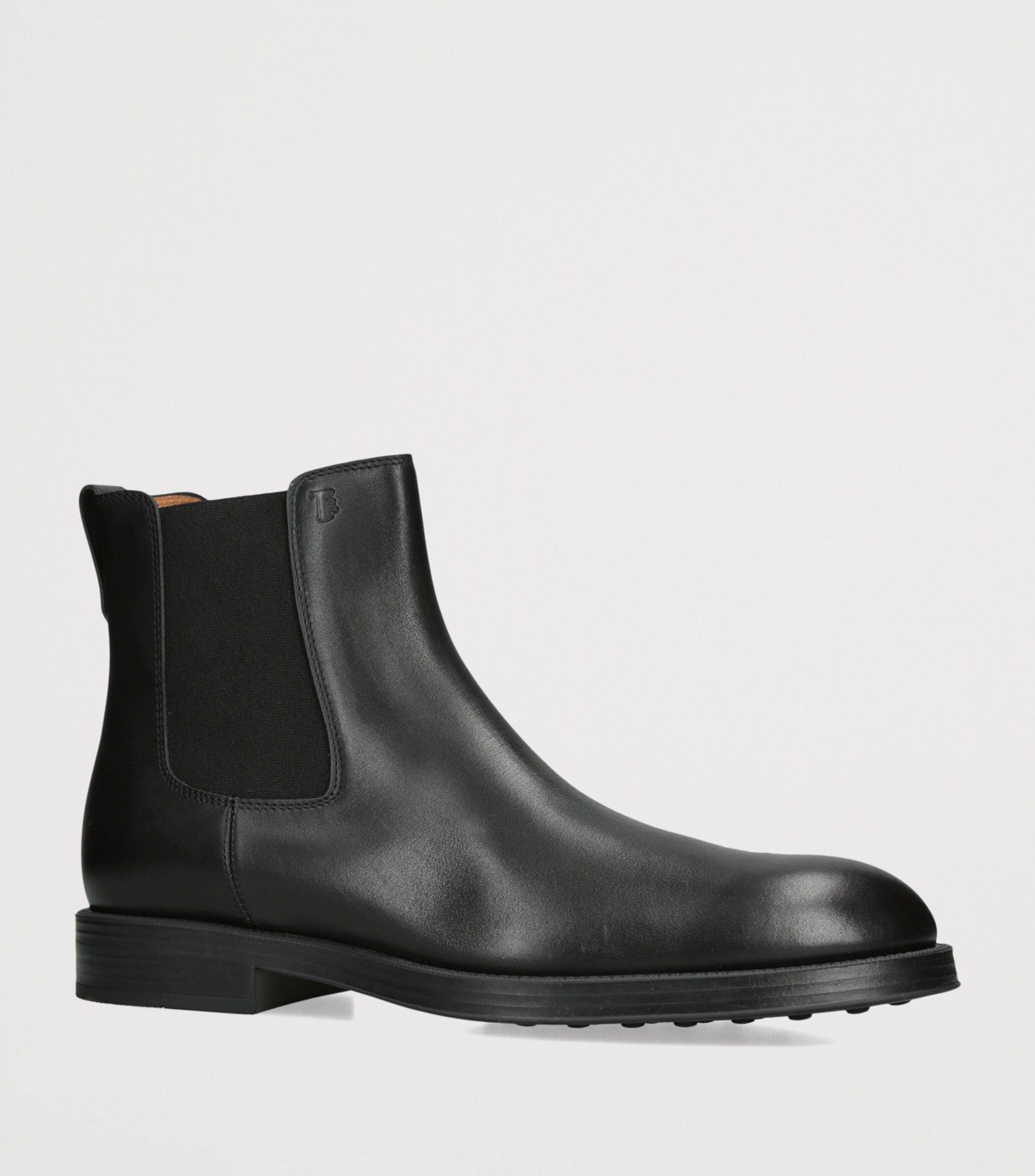 Tod's Leather Stivaletto Chelsea Boots Black Image 2