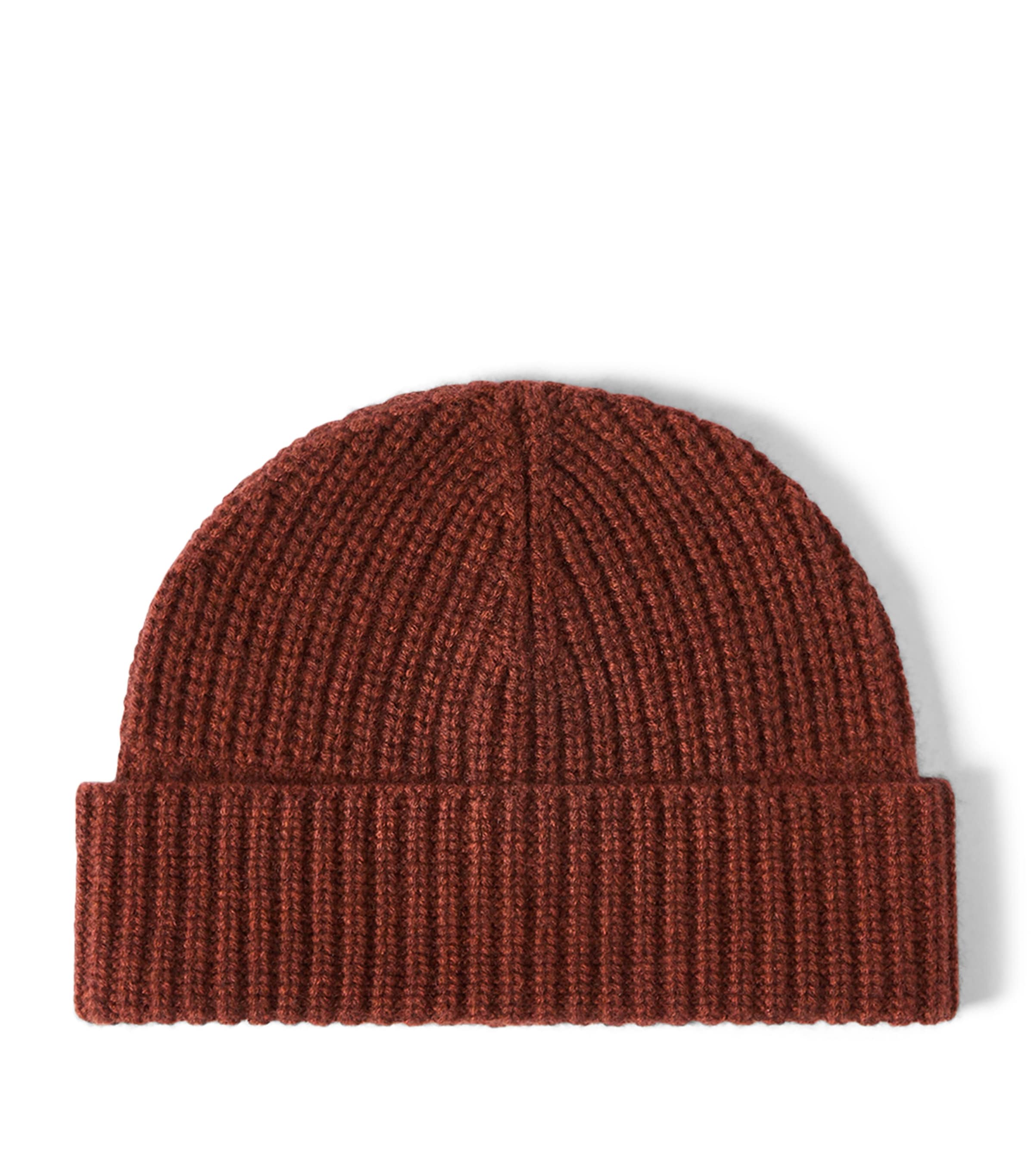 Brunello Cucinelli Cashmere Rib-Knit Beanie Image 1
