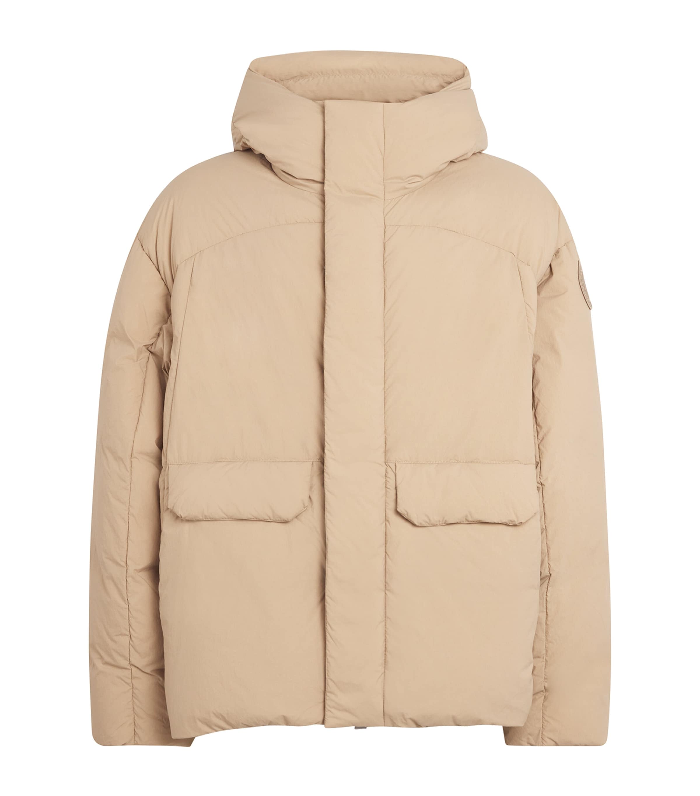 Canada Goose Beige Down Wilu Puffer Jacket Harrods UK