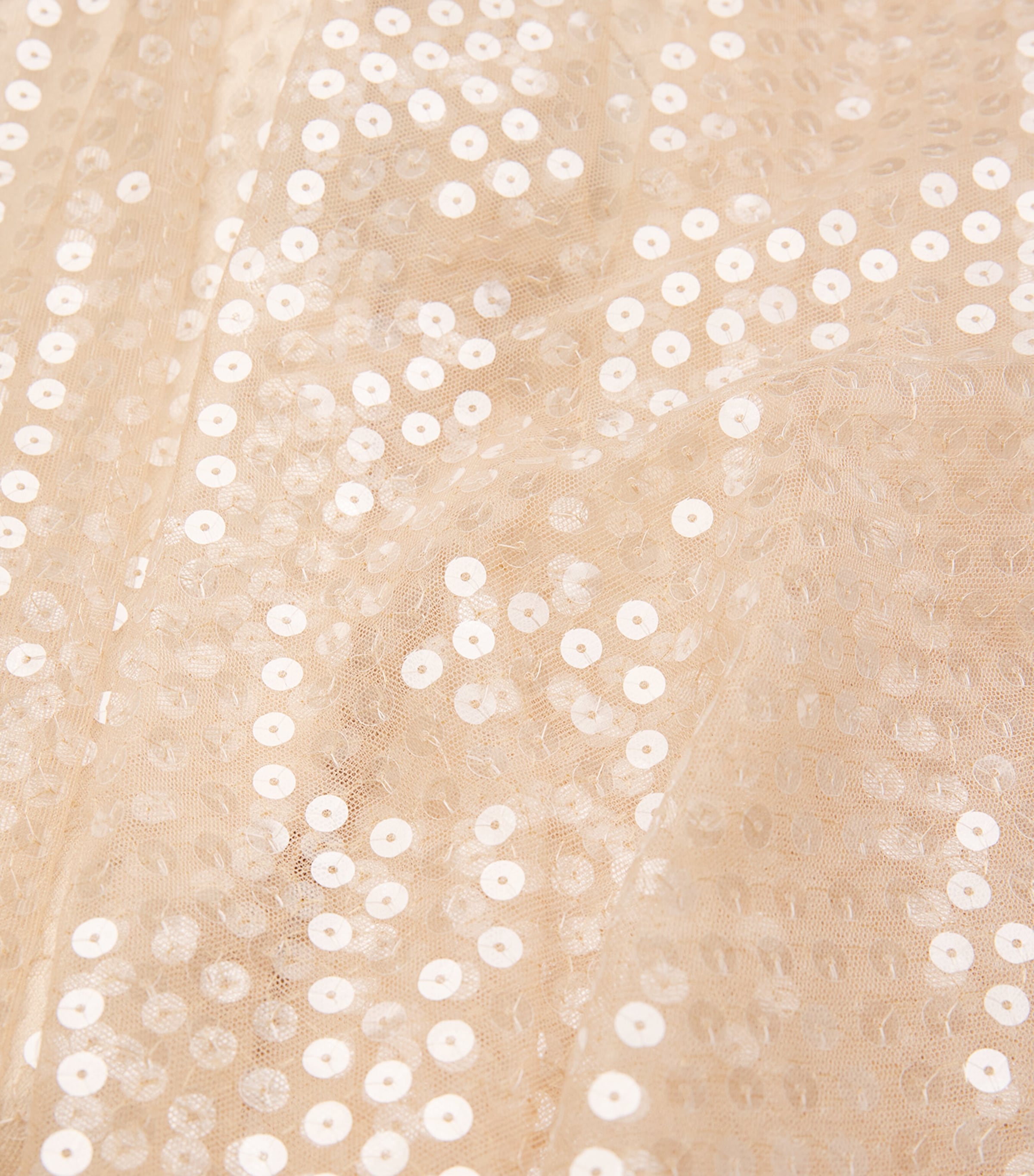 Sequinned Denver Disco Kaftan Mini Dress CIPRIA Image 2