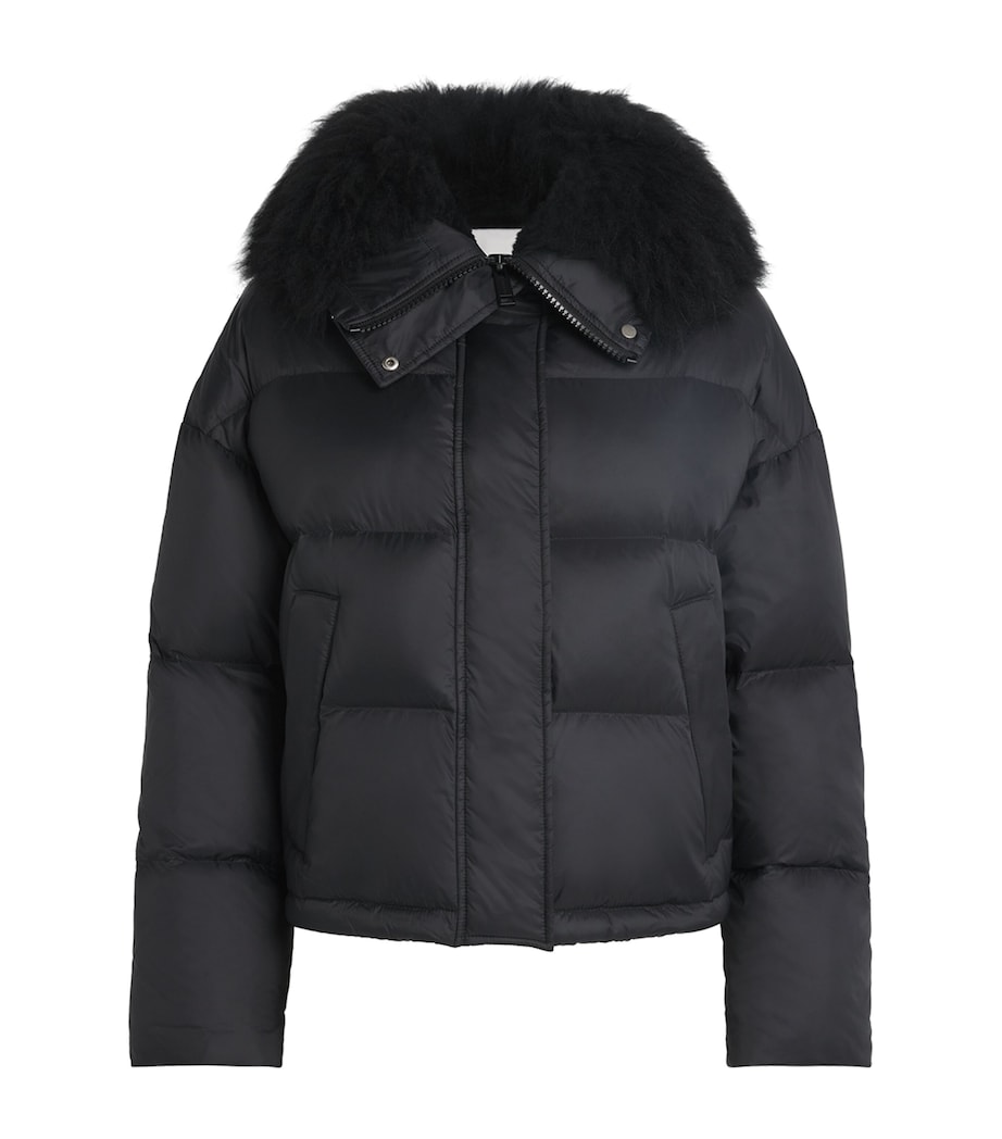 Waterproof Fur-Trim Down Jacket C99 Image 1