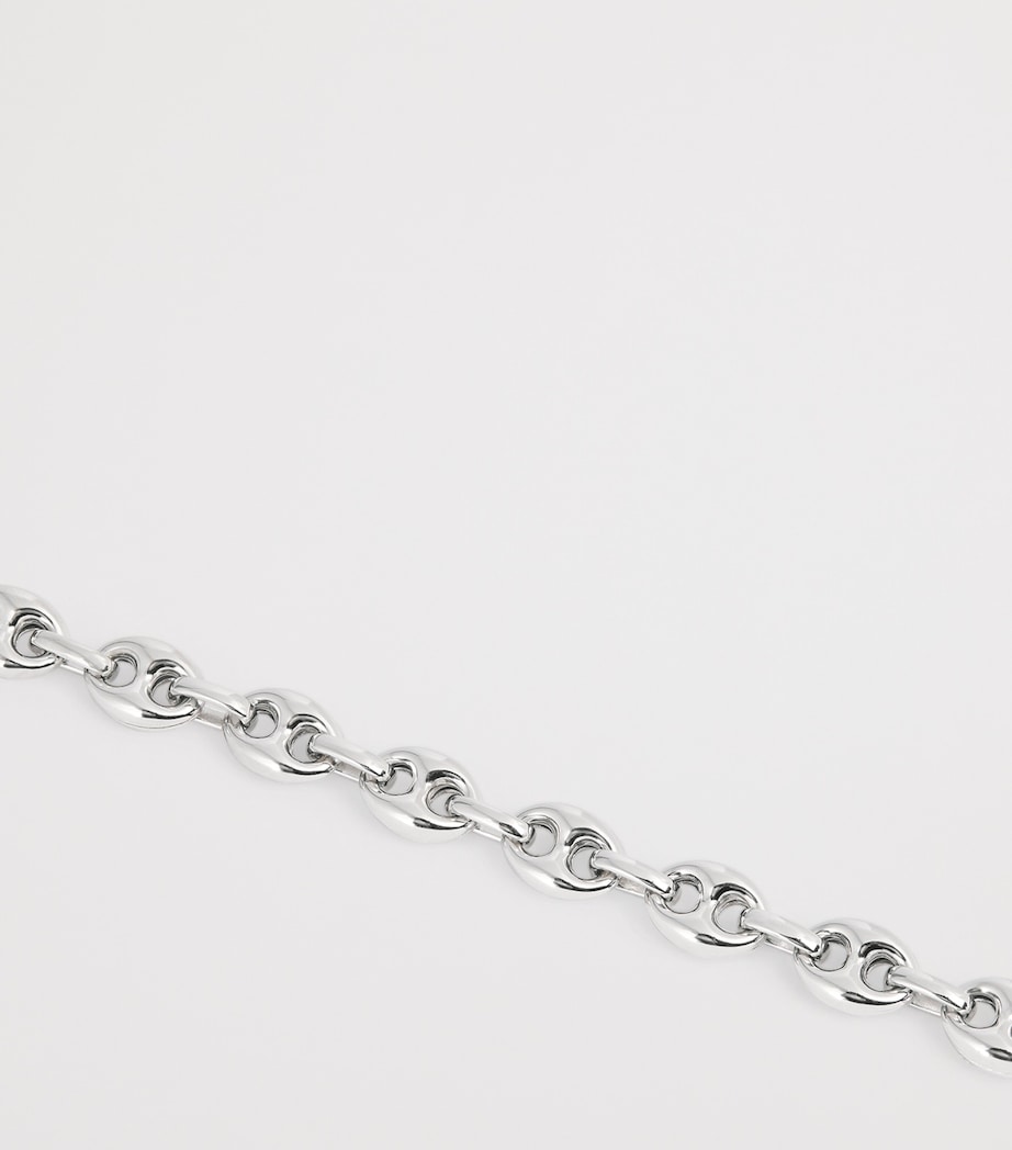 Sterling Silver Marine Link Chain Bracelet SILVER COLOUR Image 3