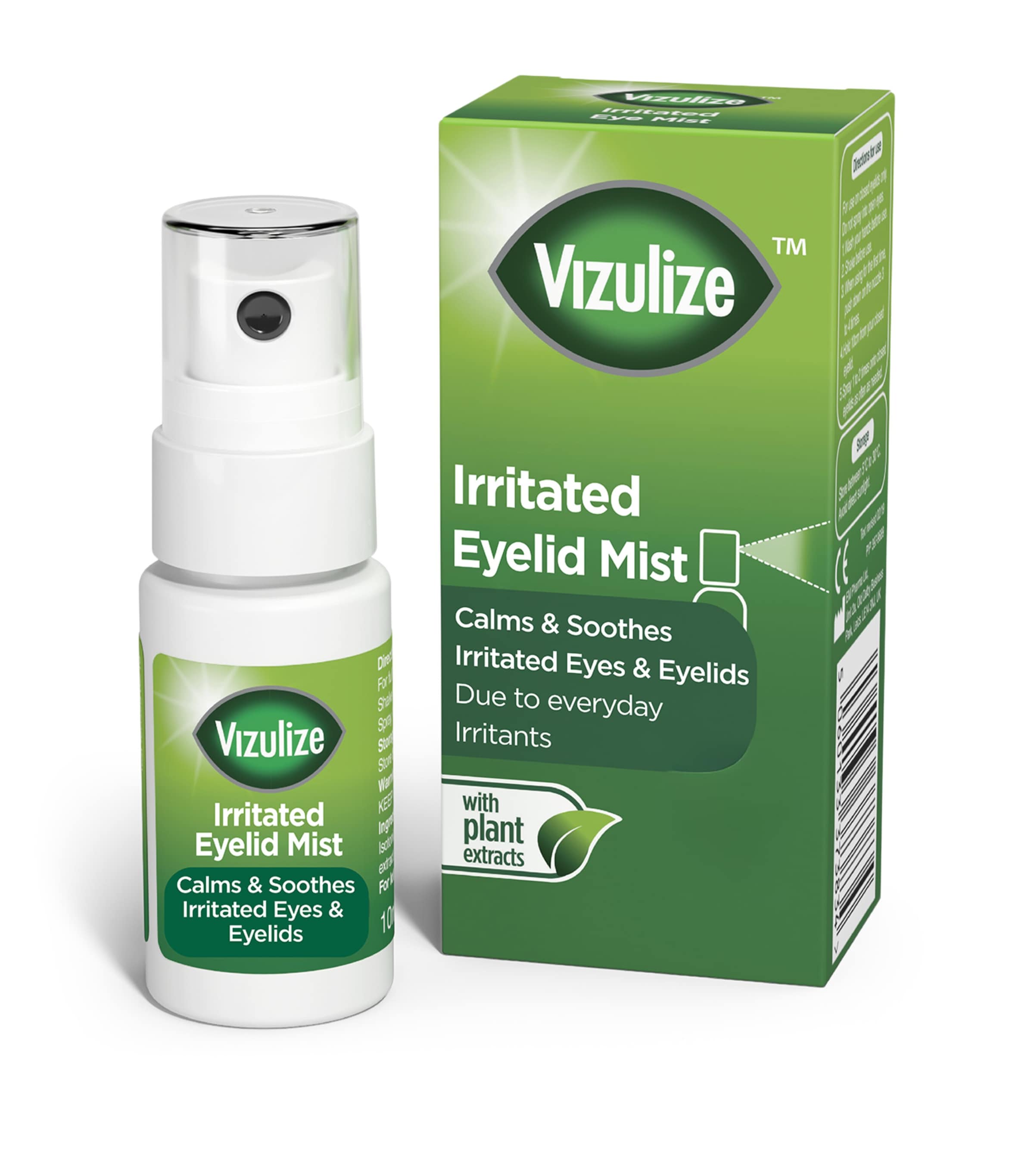 Day Lewis Vizulize Irritated Eyelid Mist (10ml) Image 1