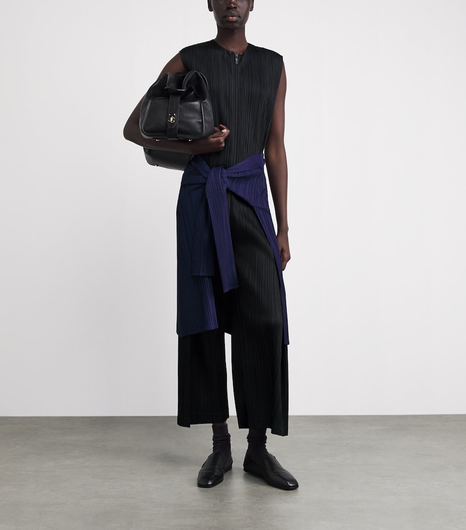 Pleats Please Issey Miyake Womens Thicker Bottoms 1 Jumpsuit Black Image 2