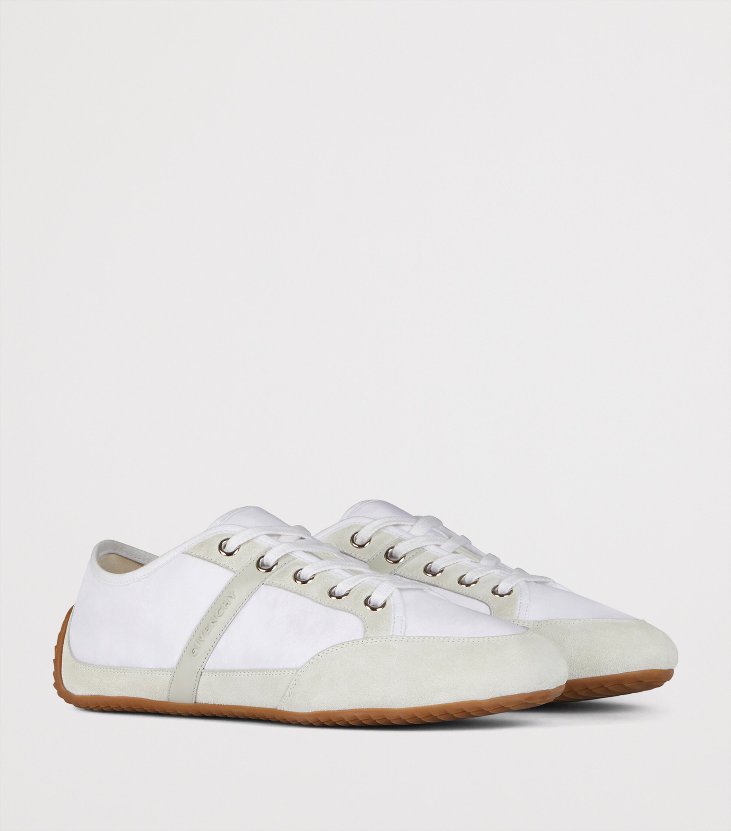 Slim Low-Top Sneakers WHITE Image 4