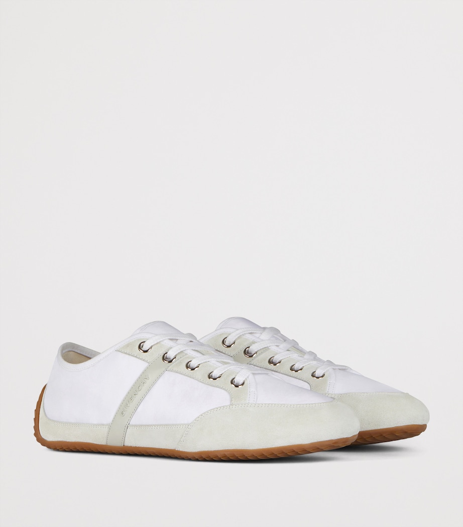 Slim Low-Top Sneakers WHITE Image 4