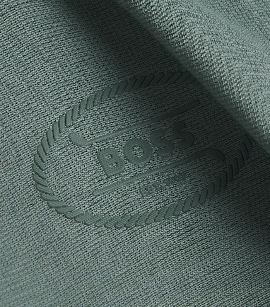 Cotton AO Zone Polo Shirt 358OPEN GREEN Image 5