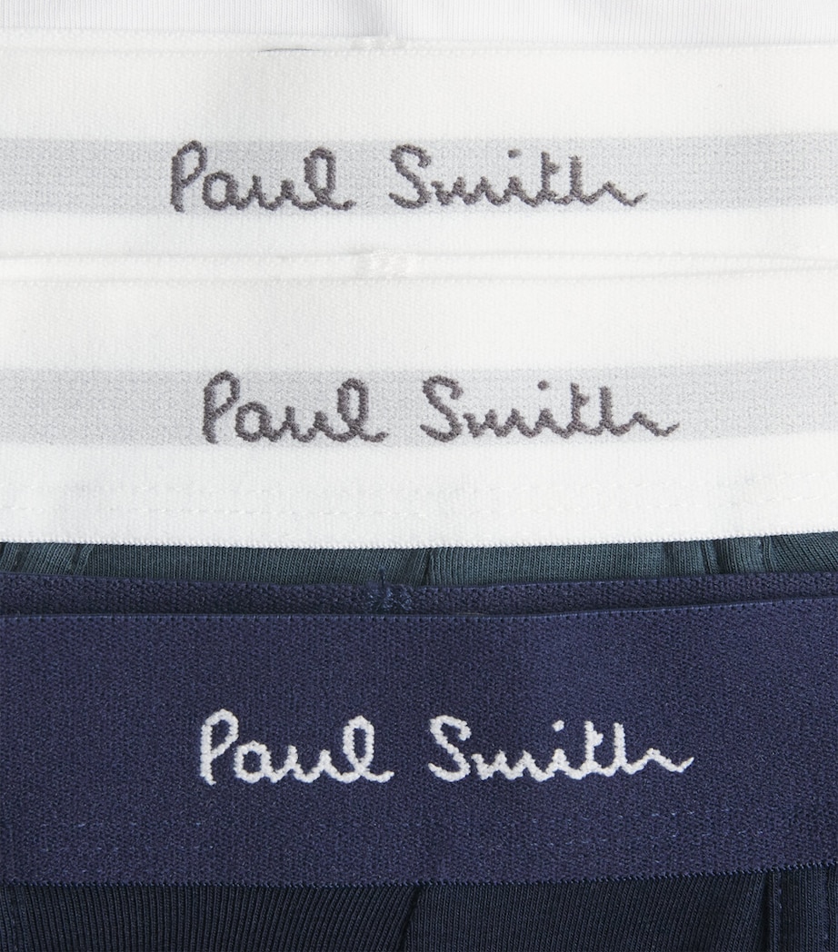 Paul Smith Mens Stretch-Organic Cotton Trunks (Pack of 3) Plate Image 5