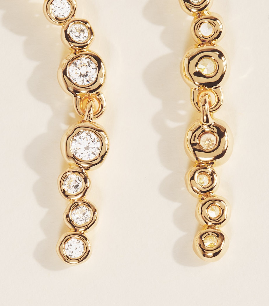 Alexis Bittar Gold-Plated Asterales Dangle Earrings Gold Image 5