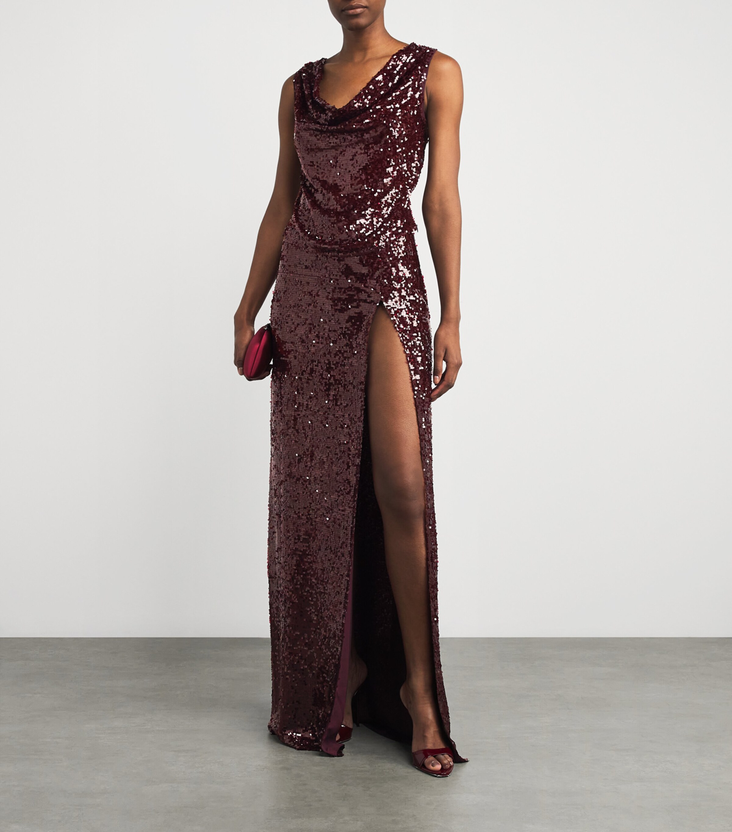 Sequinned Top 946 MULBERRY Image 2