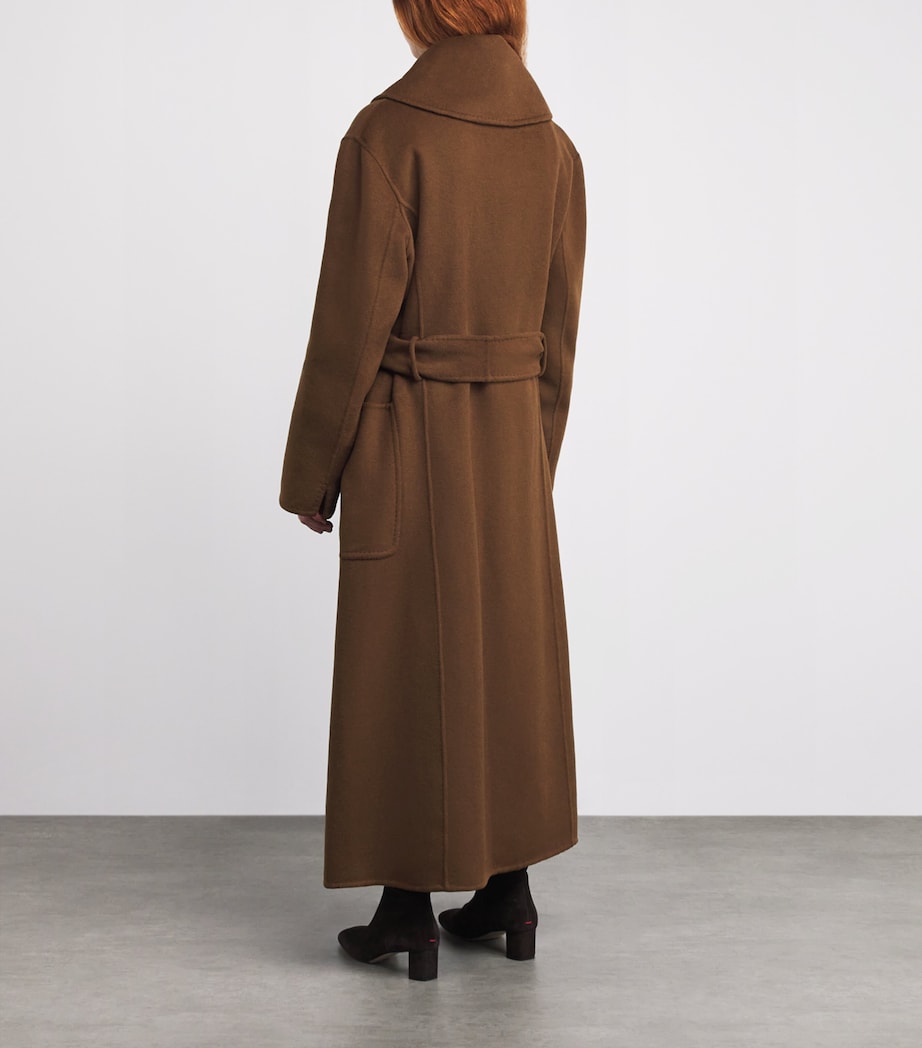 Cashmere Garbo Coat SABLE Image 4