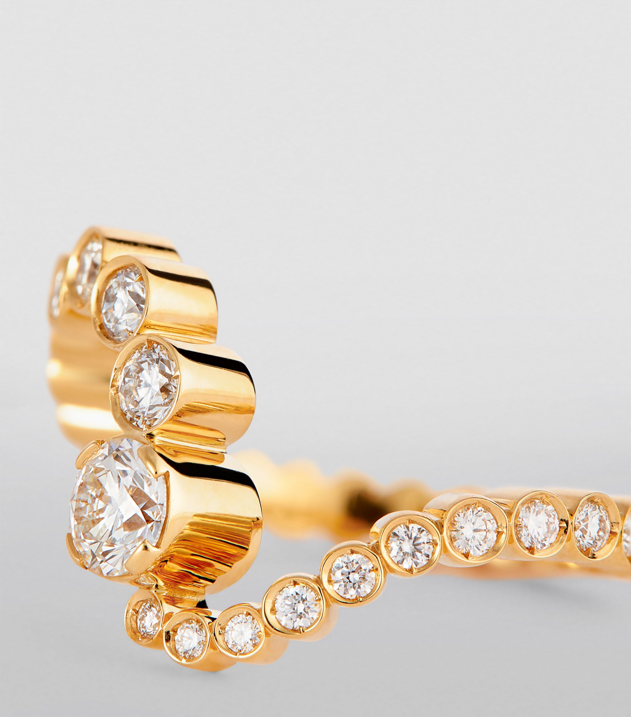 Yellow Gold and Diamond Ensemble Ring YELLOW GOLD Image 6