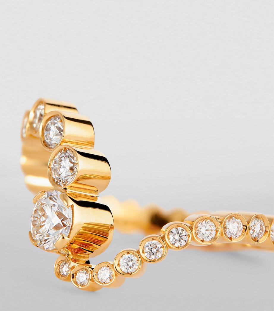 Yellow Gold and Diamond Ensemble Ring YELLOW GOLD Image 6