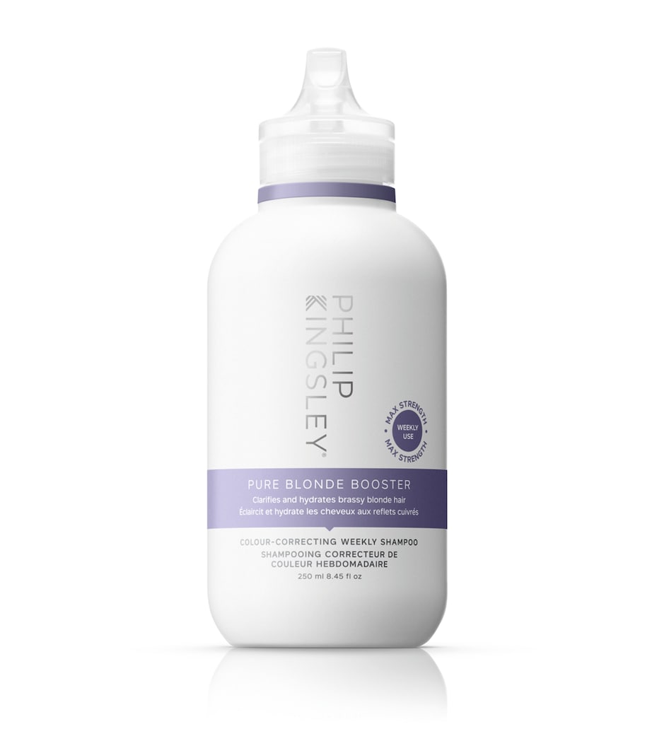 Pure Blonde Booster Colour-Correcting Weekly Shampoo (250ml) NO COLOUR Image 1
