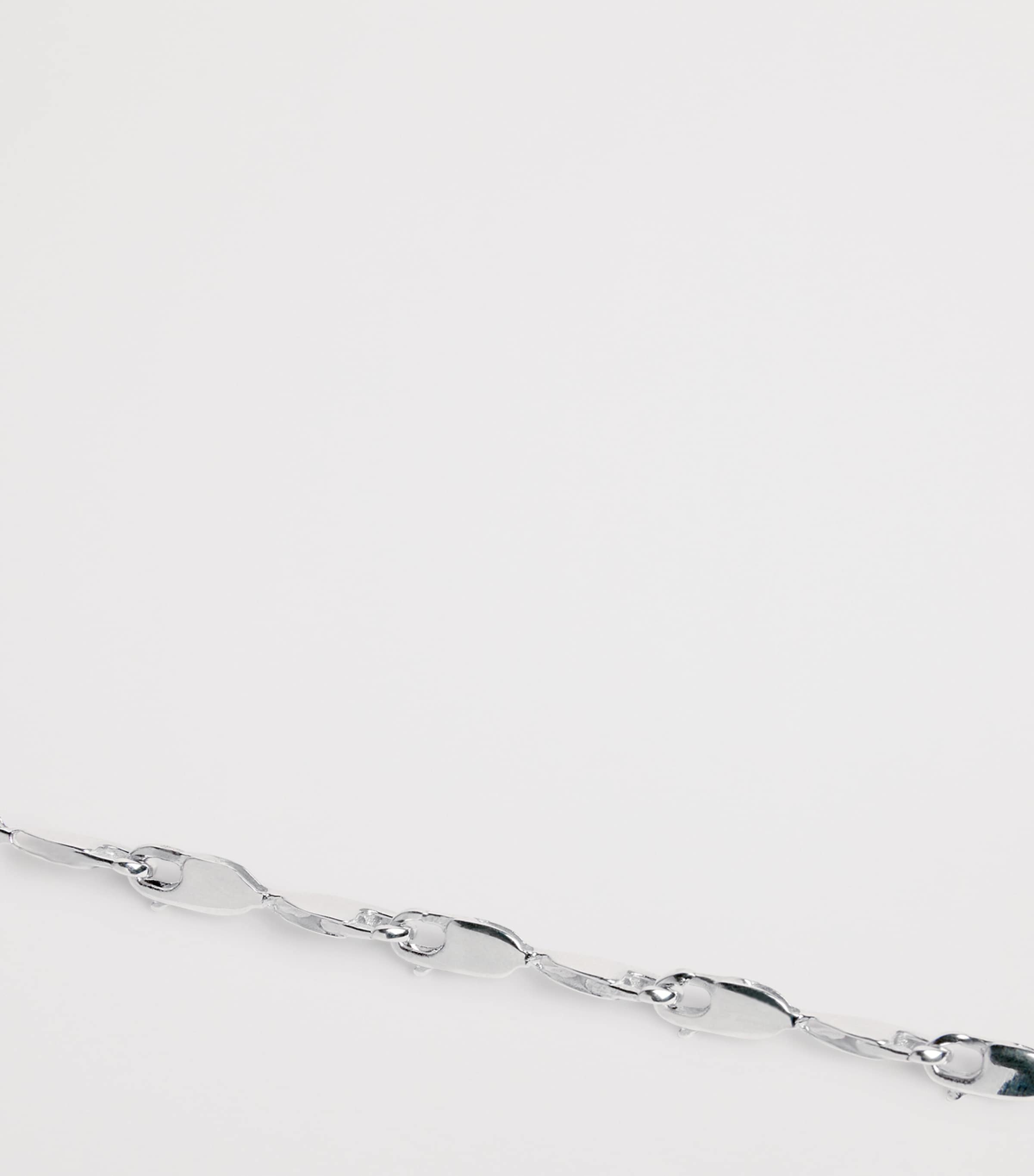 Sterling Silver Lobster Clasp Bracelet SILVER Image 3