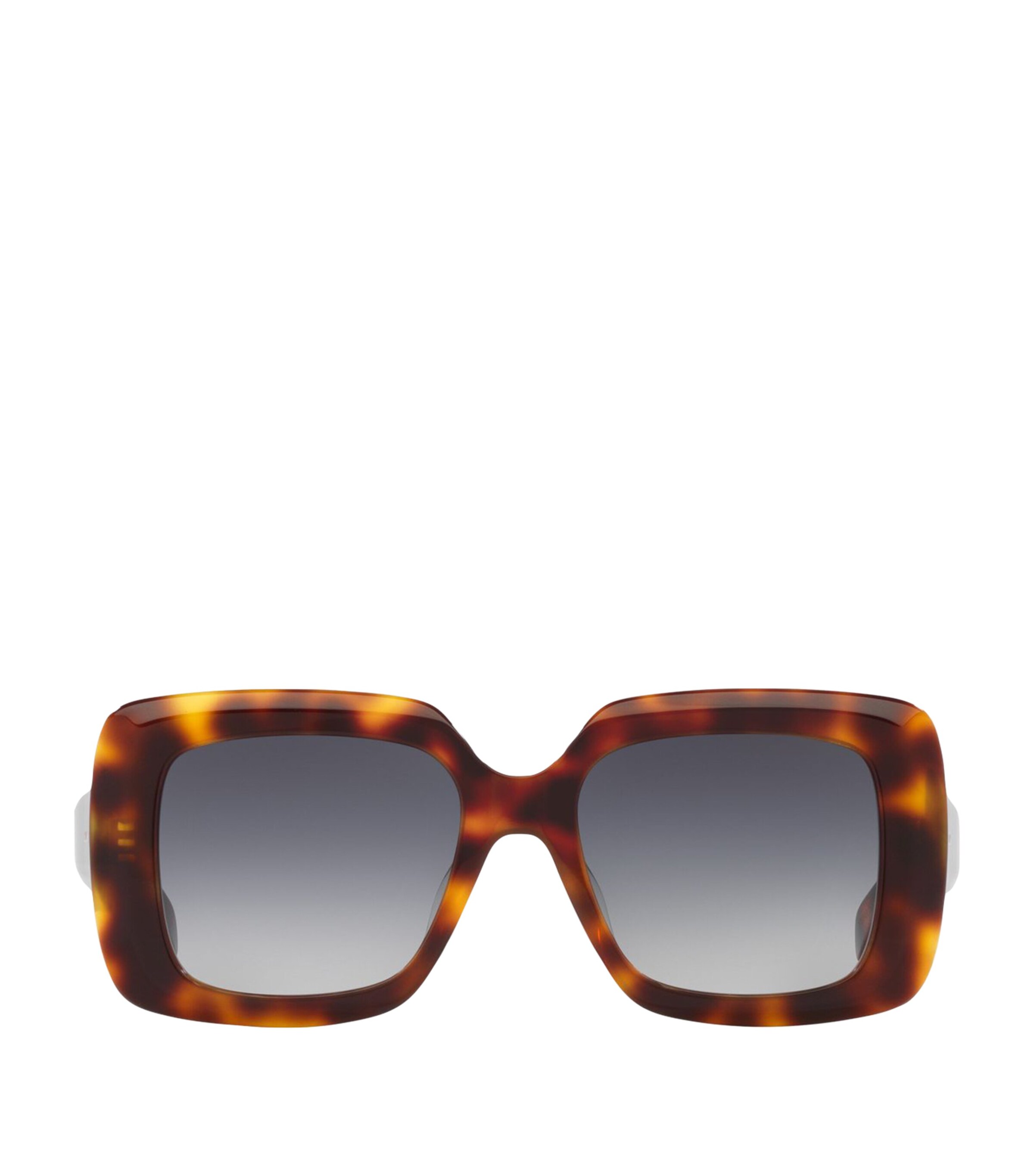 Celine Womens Brown Cl40263i Bold 3 Dots Square-frame Acetate Sunglasses