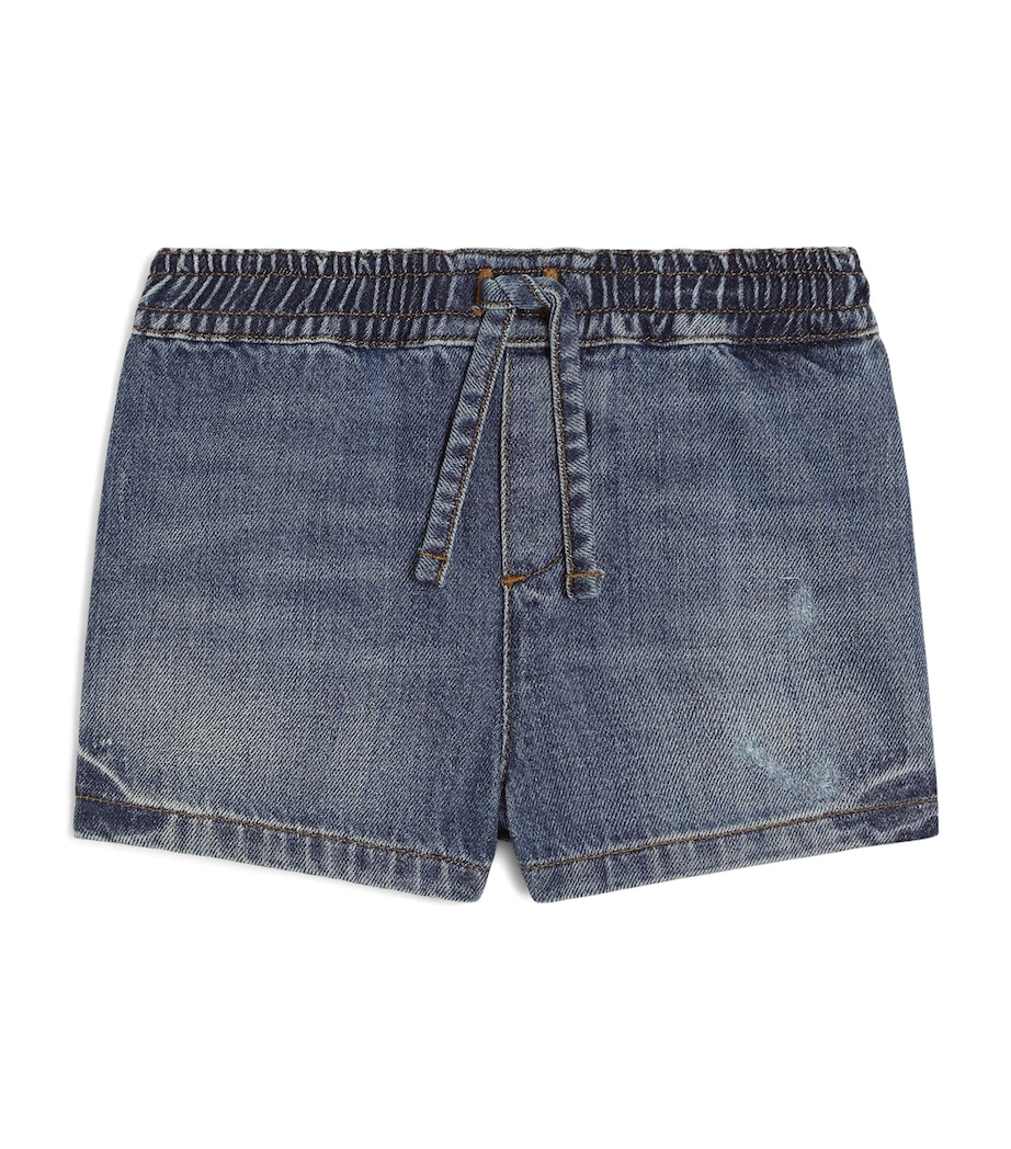 Dolce&Gabbana Kids Drawstring Denim Shorts (3-30 Months) Combined Colou Image 1