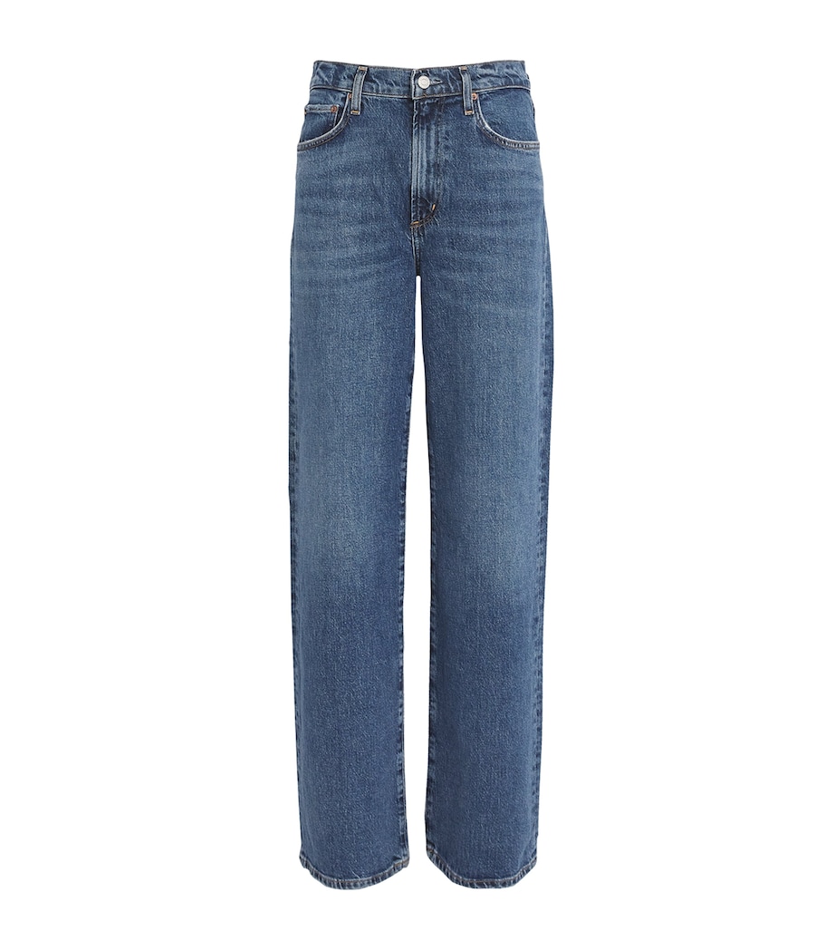 Harper Mid-Rise Straight Jeans FIX (IND VINT DK) Image 1