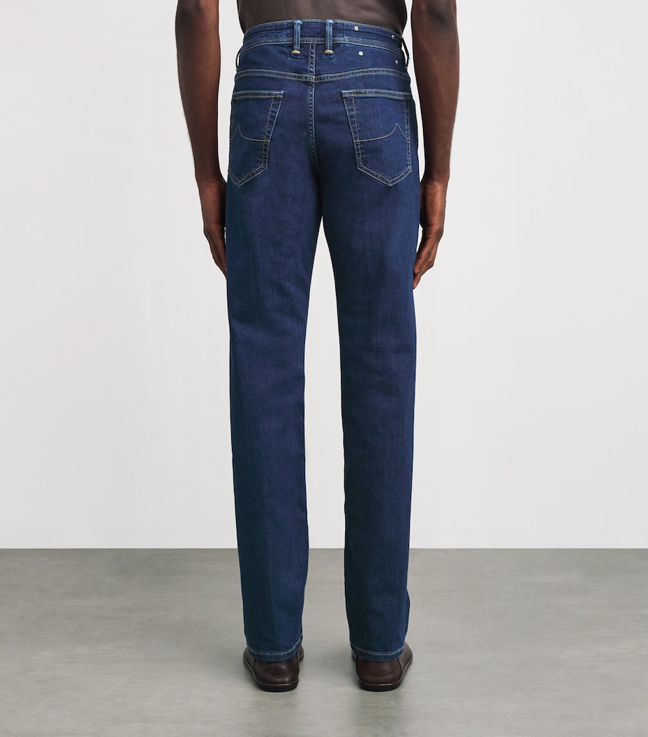 Diamond Dust-Detail Bard Slim Jeans 100D Image 4