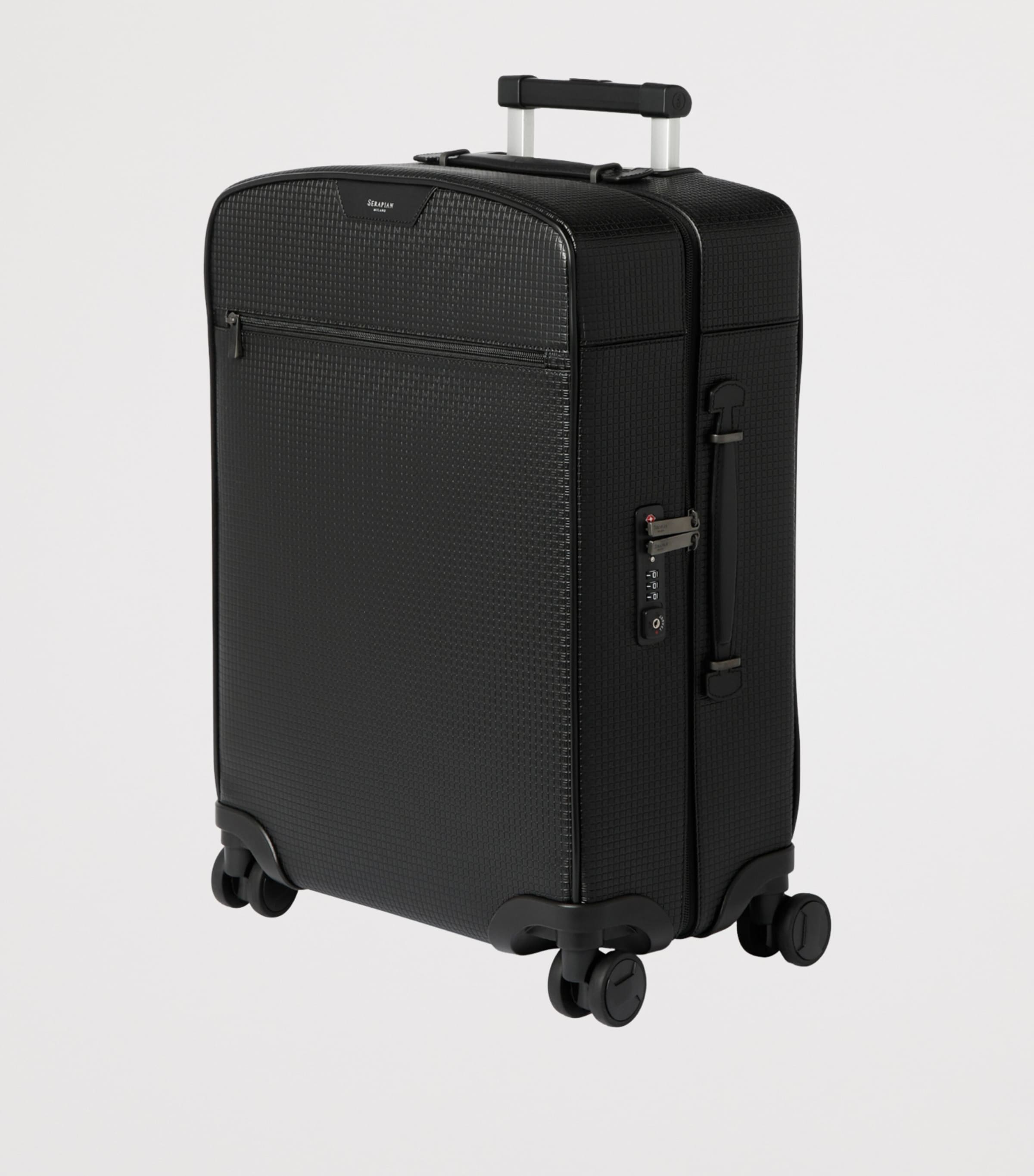Serapian Stepan Carry-On Spinner Suitcase (55cm) Black Eclipse Image 3