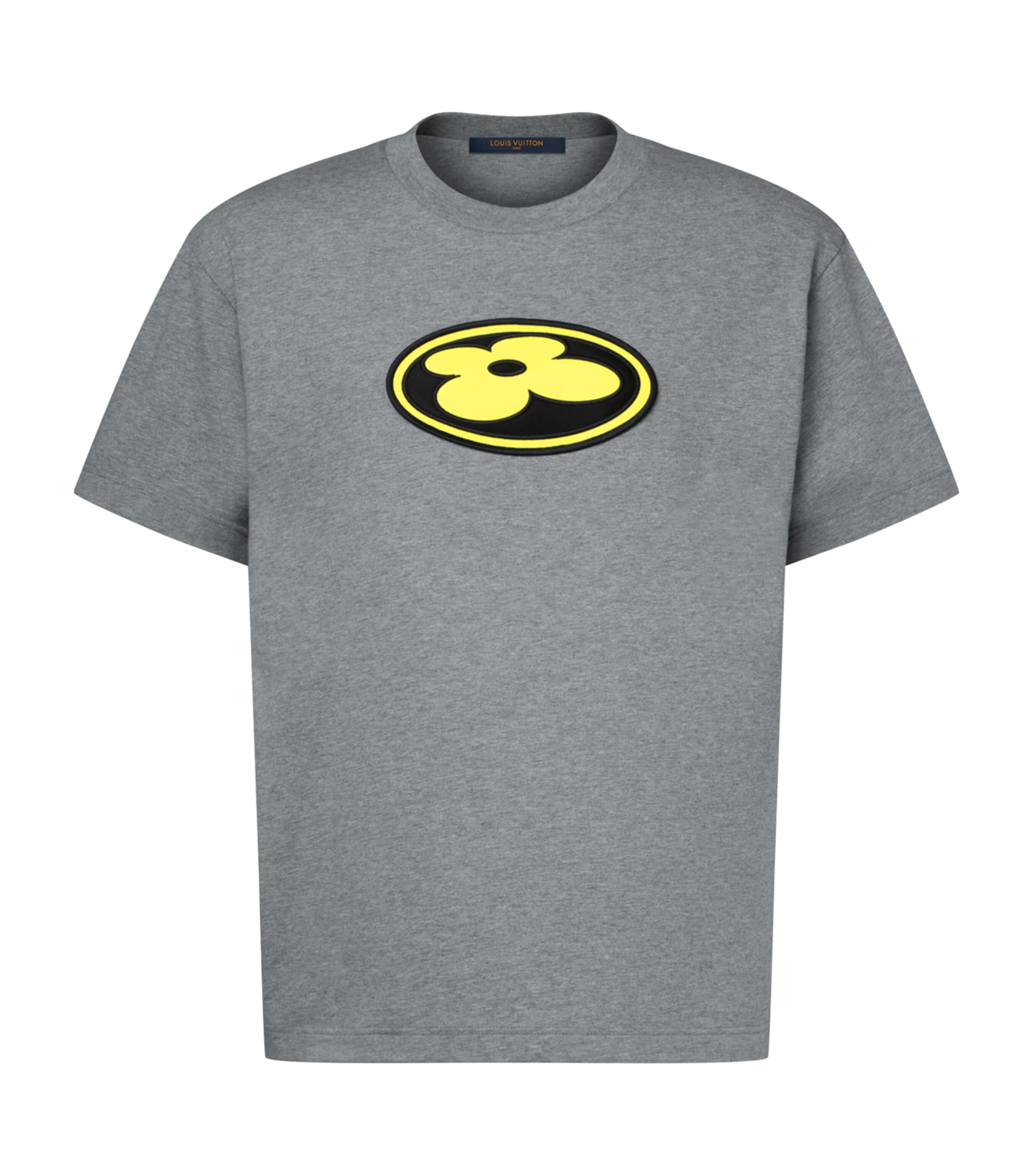 Cotton Graphic T-Shirt GREY Image 1