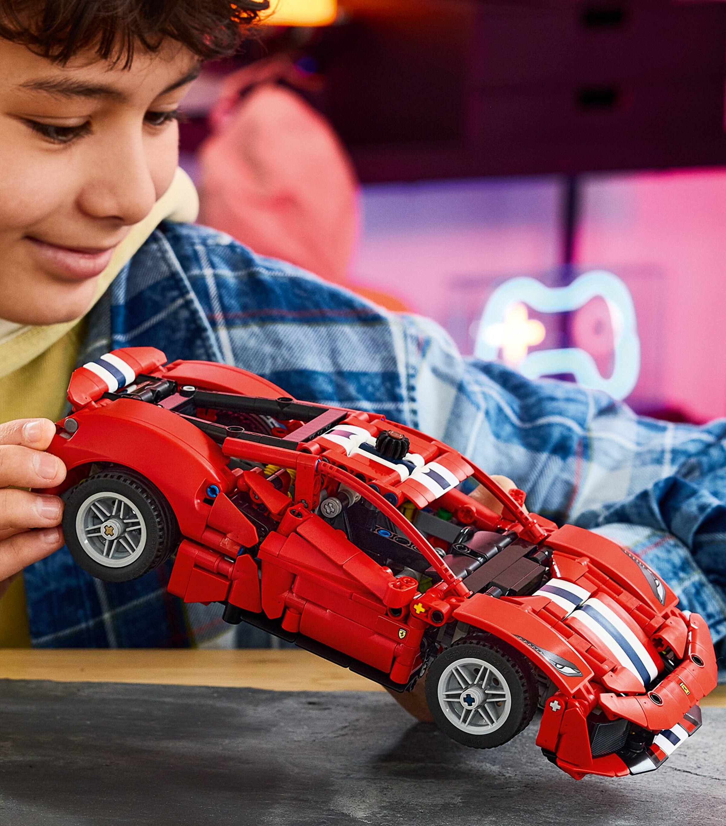 Lego Ferrari 488 Pista Car 42235 Image 4