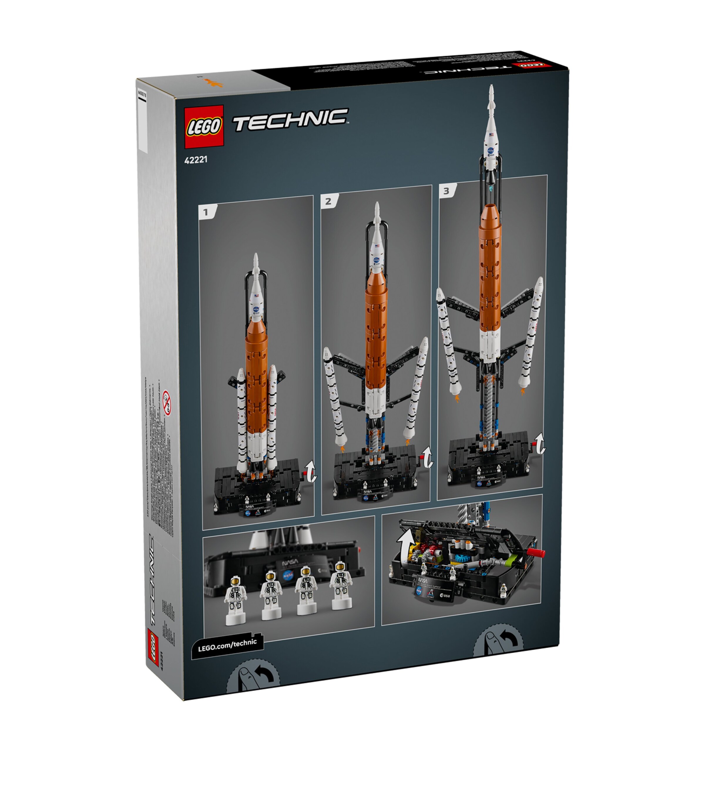 Lego Technic NASA Artemis Space Launch System Rocket 42221 Image 2