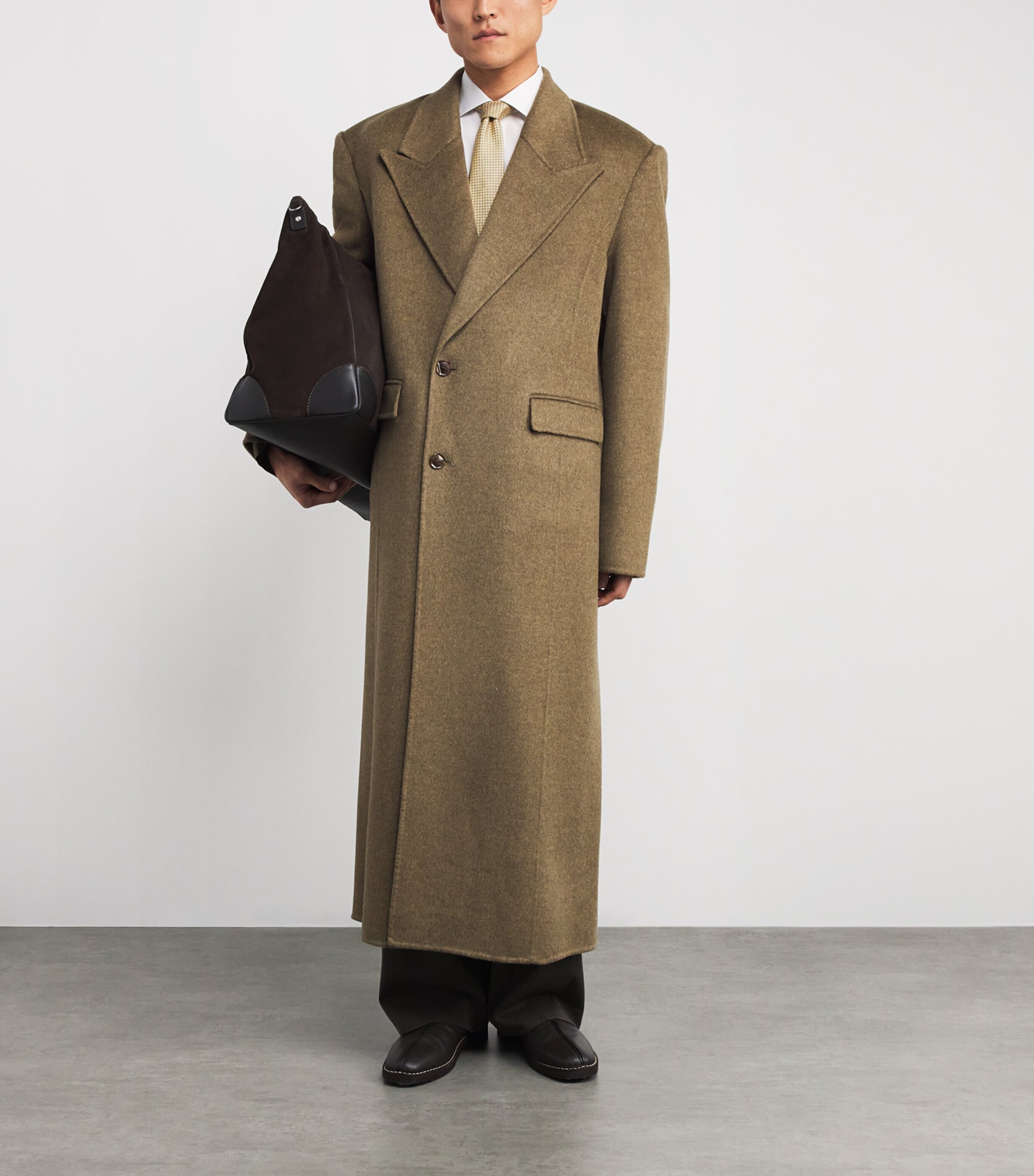 Silk Patterned Tie YELLOW 071 Image 3