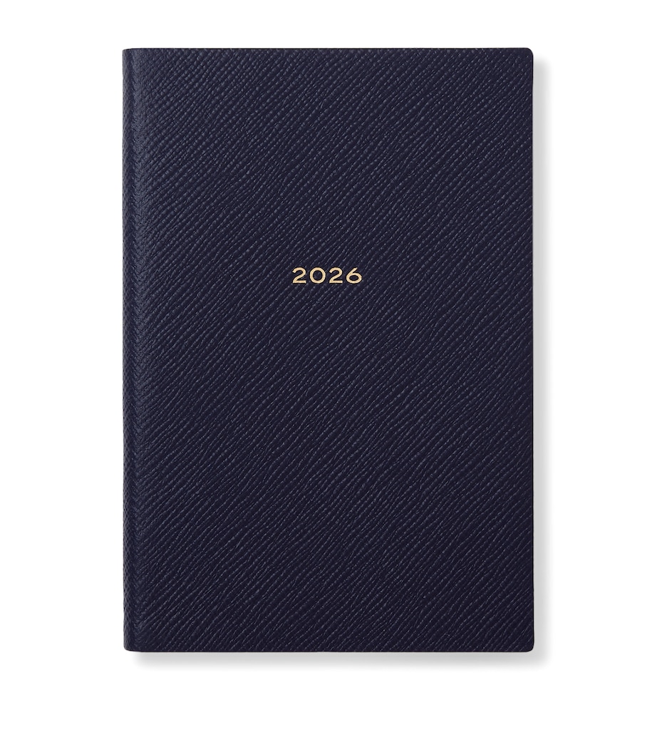 Grained Lambskin Chelsea Diary NAVY Image 1