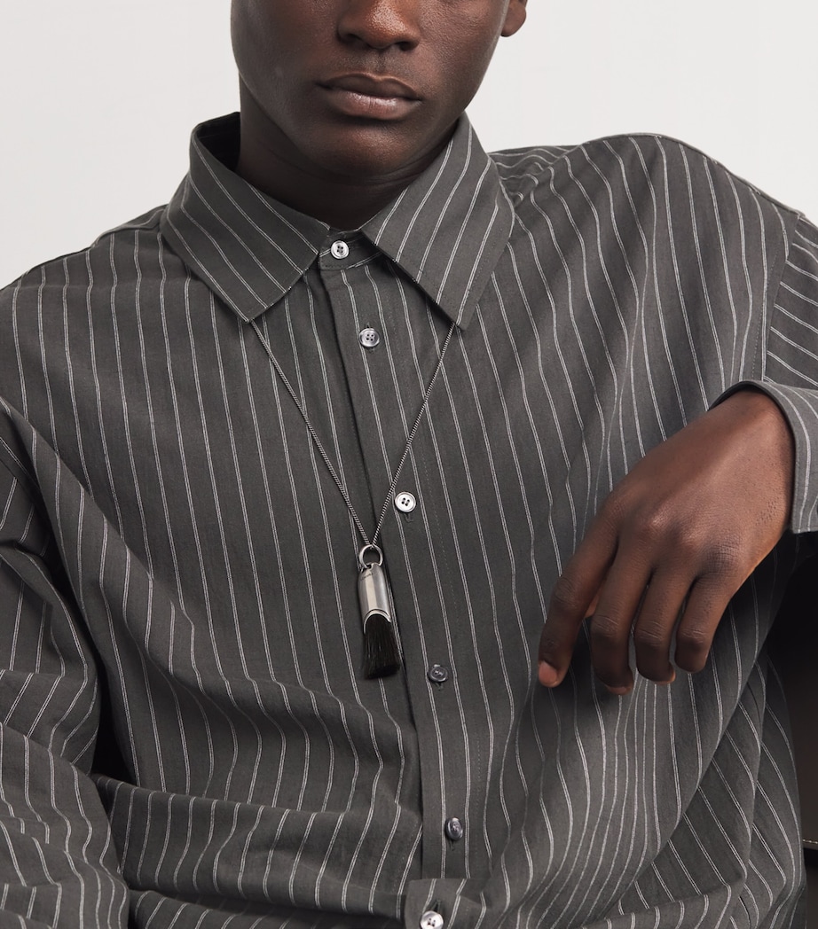 Personal Brush Necklace MU333SILVER Image 2