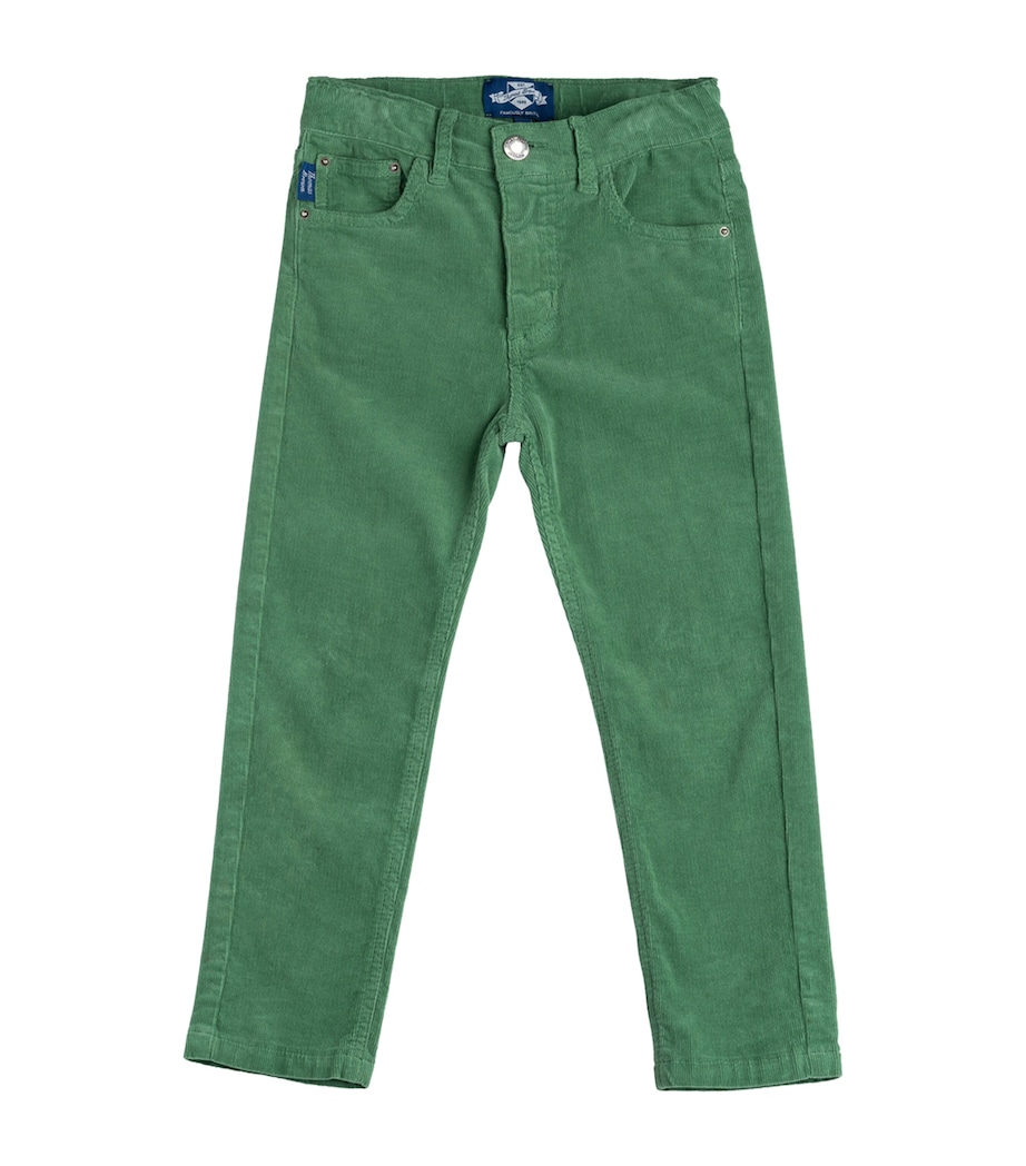 Corduroy Jake Jeans (6-11 Years) BOTTLE GREEN Image 1