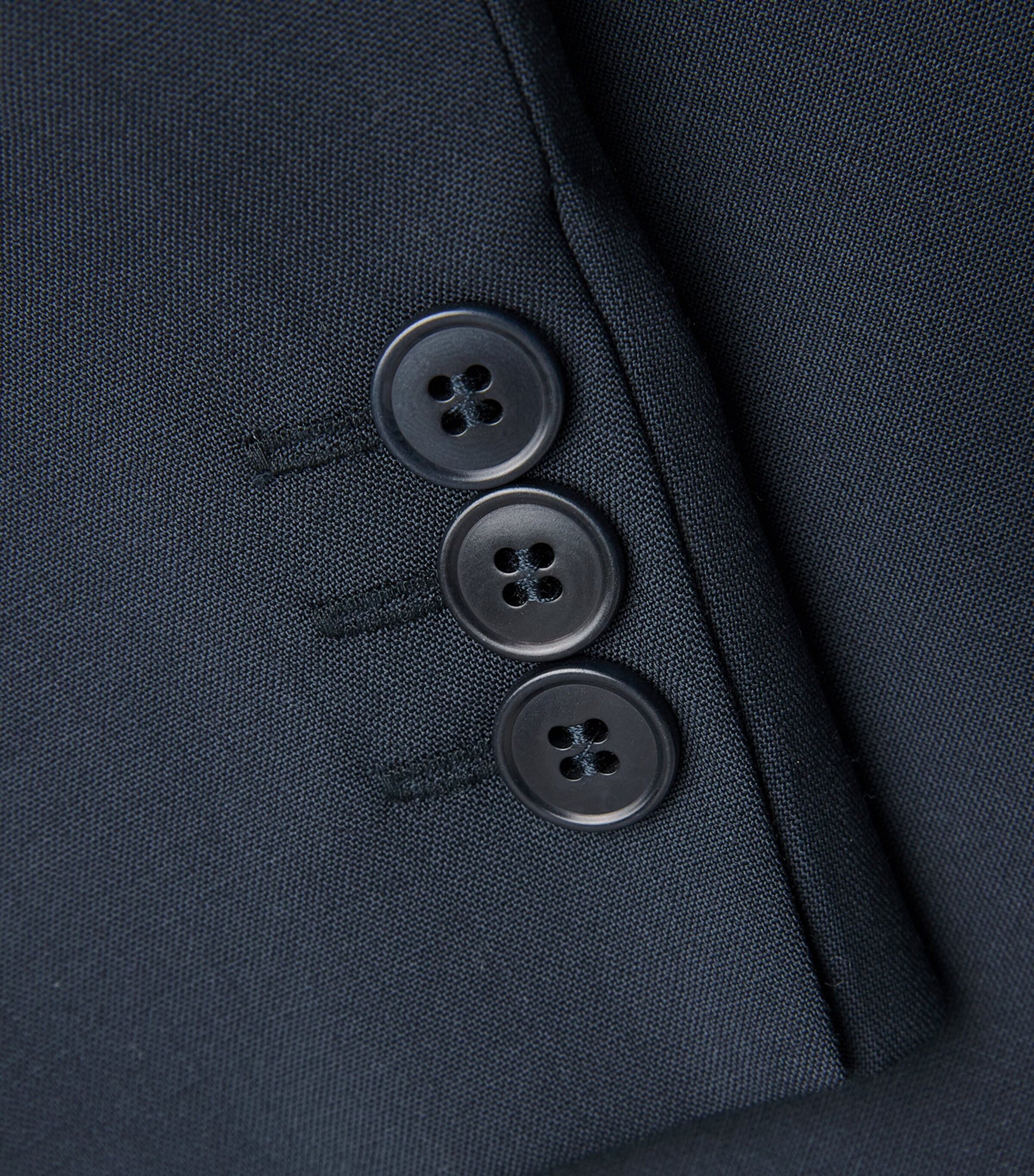 Virgin Wool Double-Breasted Blazer NAVY Image 5